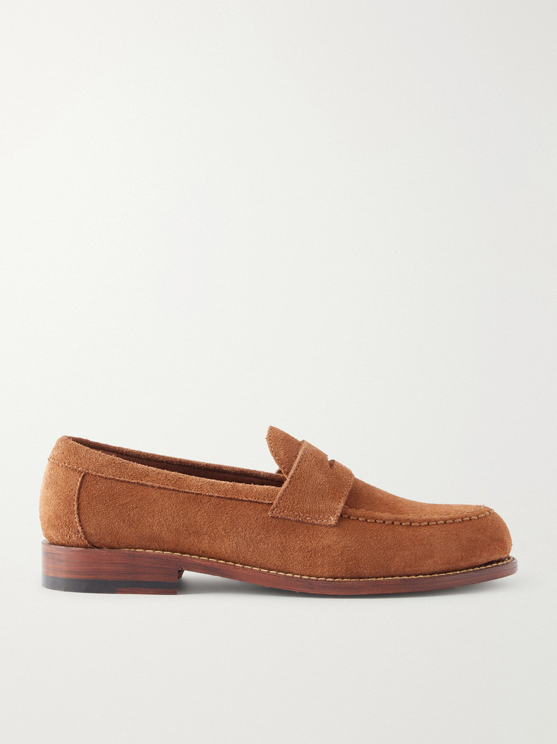 Ryann Suede Penny Loafers 1