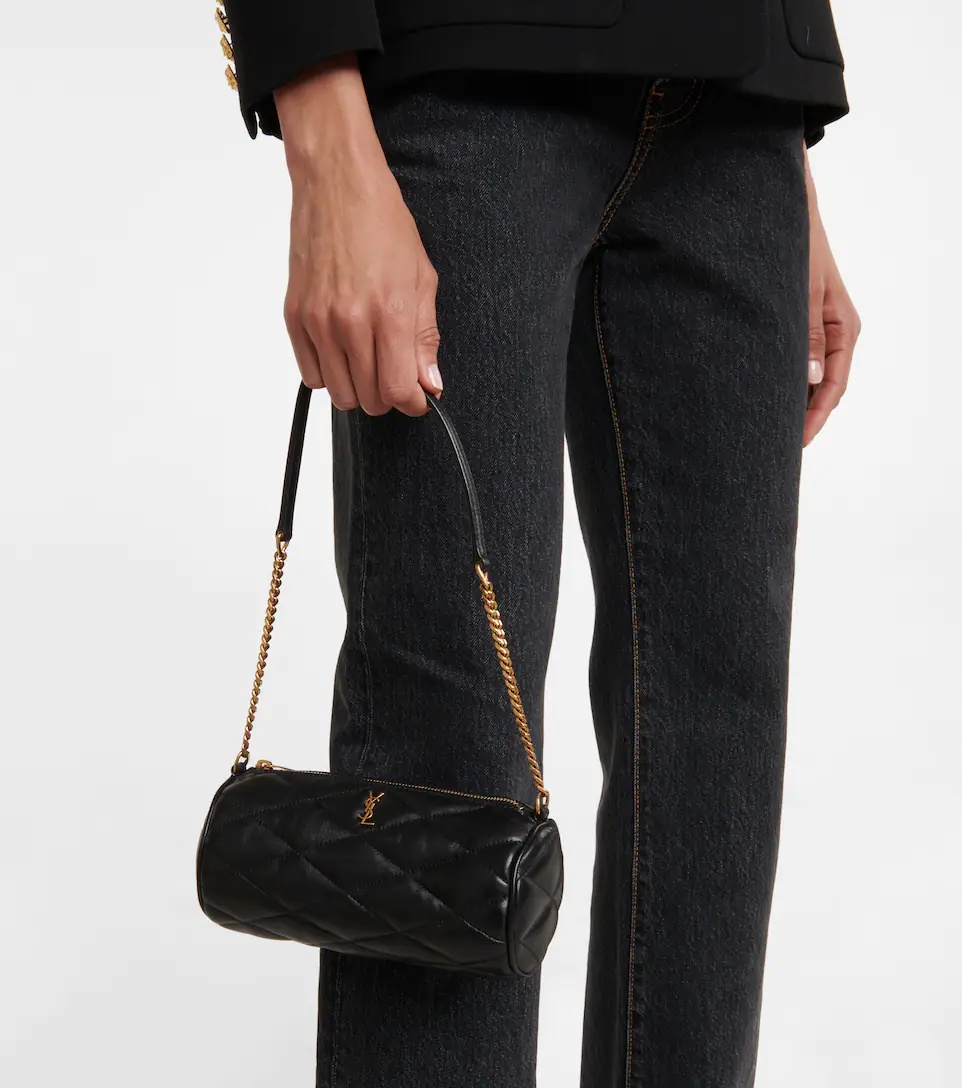 Saint Laurent Mini Sade Tube Bag Nero