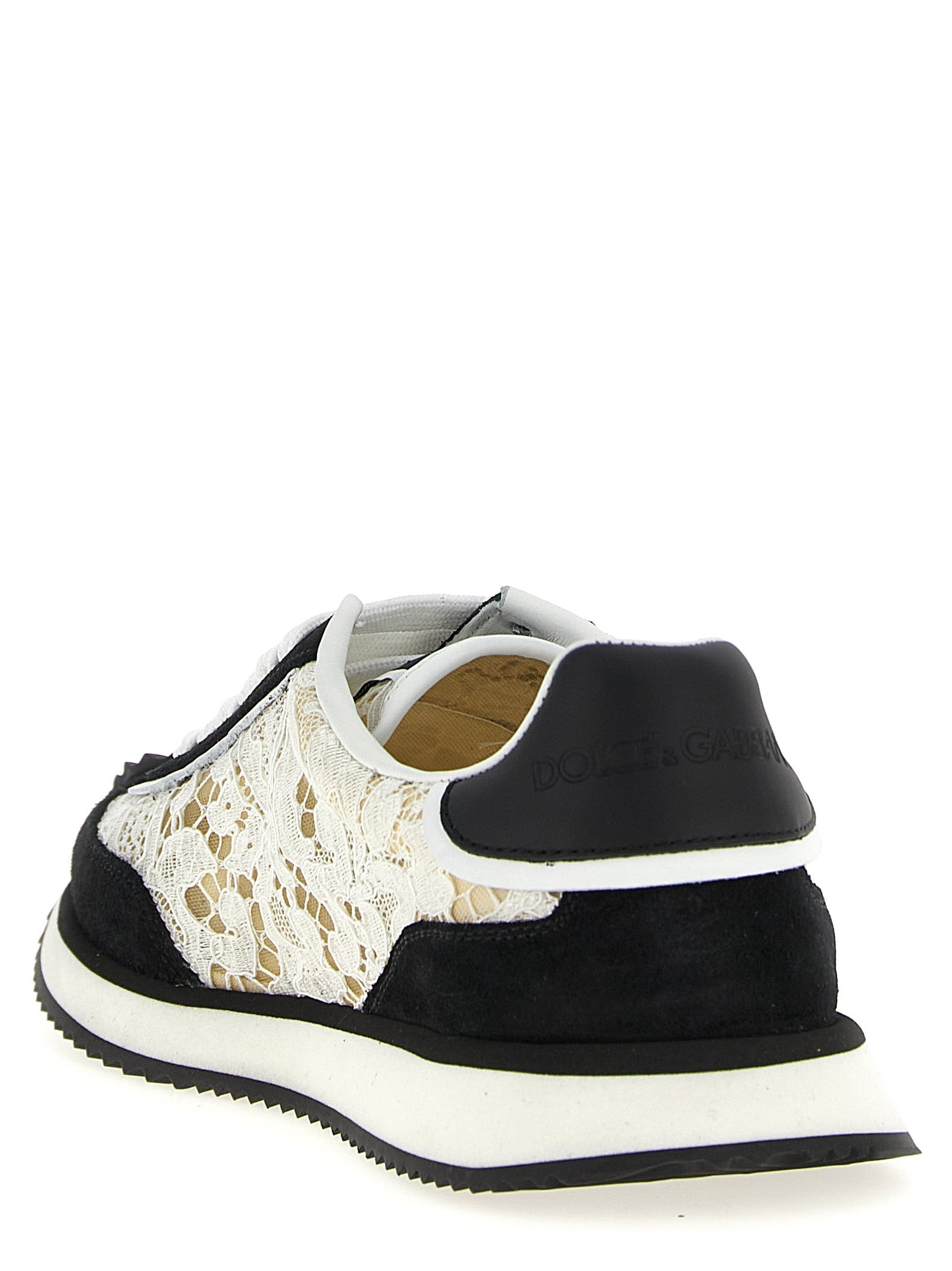 Dg Cushion Sneakers White/Black - 3