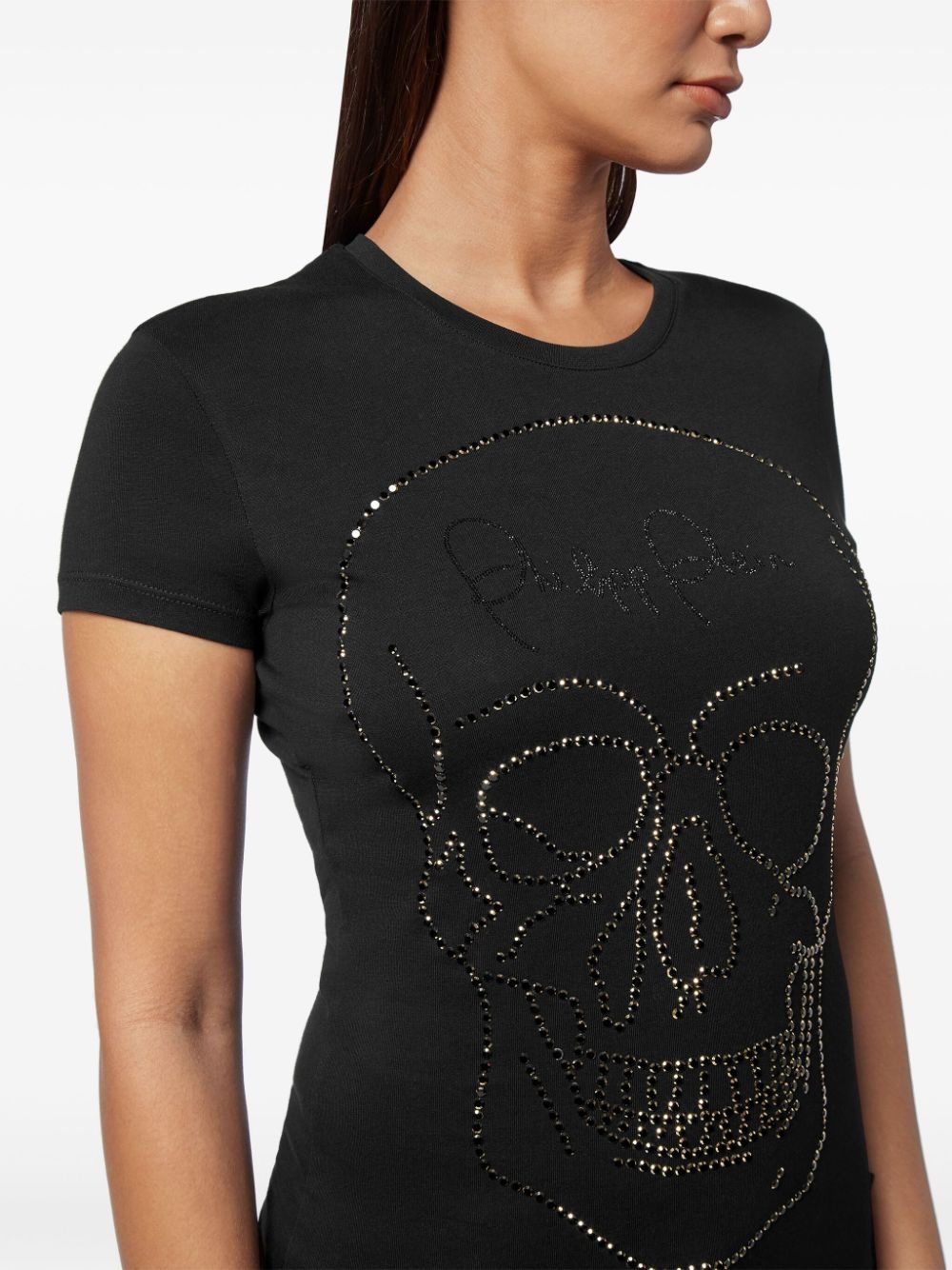 rhinestone-embellished t-shirt - 5