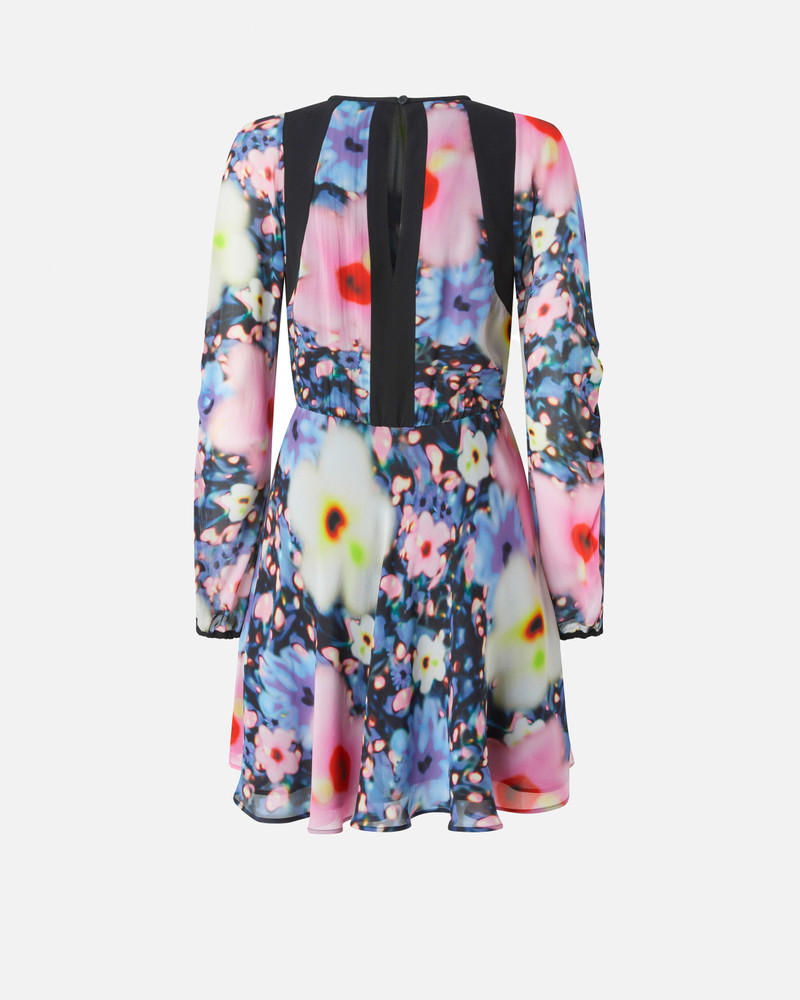 SHORT FLORAL GEORGETTE DRESS 6