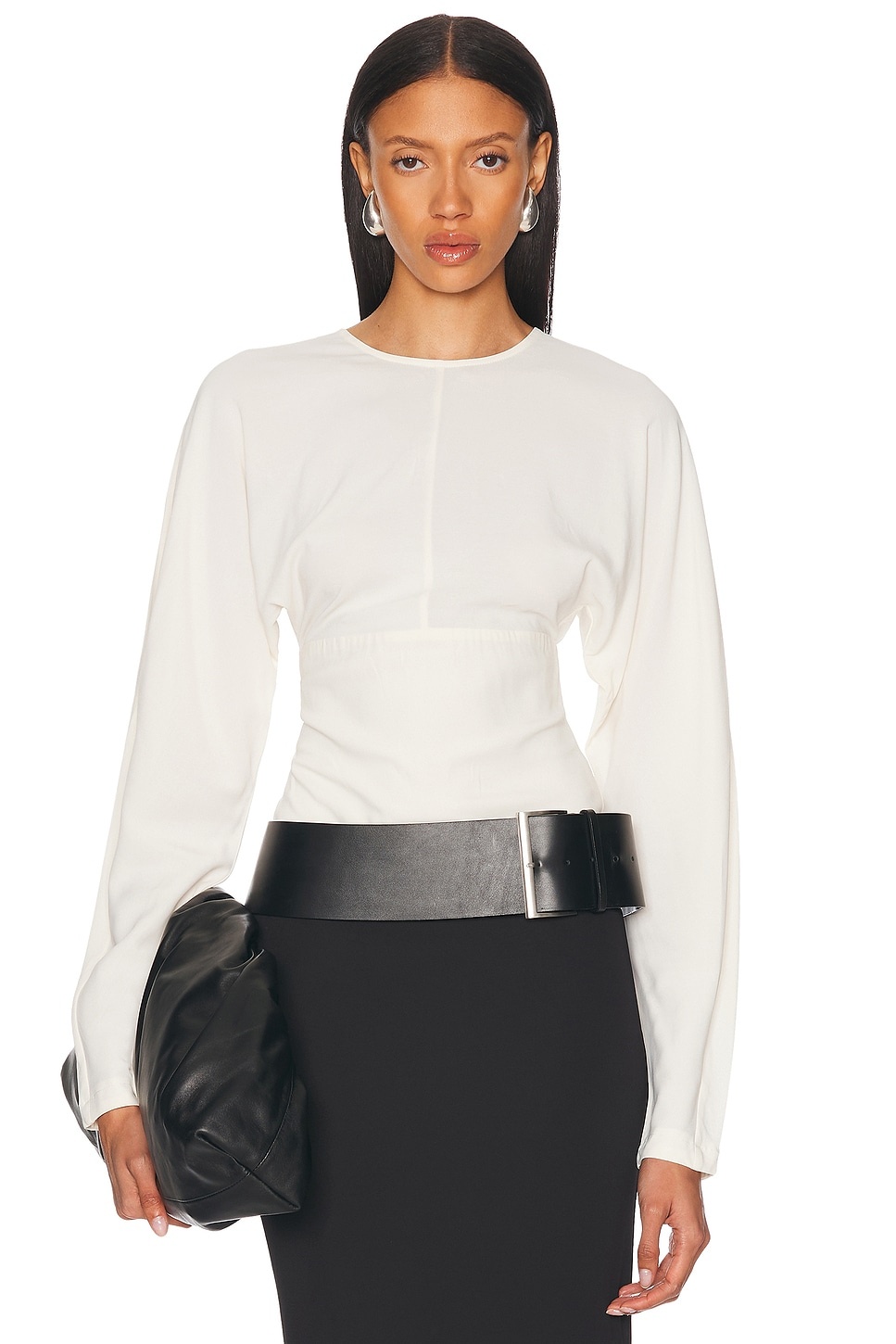 Dolman Sleeve Bodysuit - 1