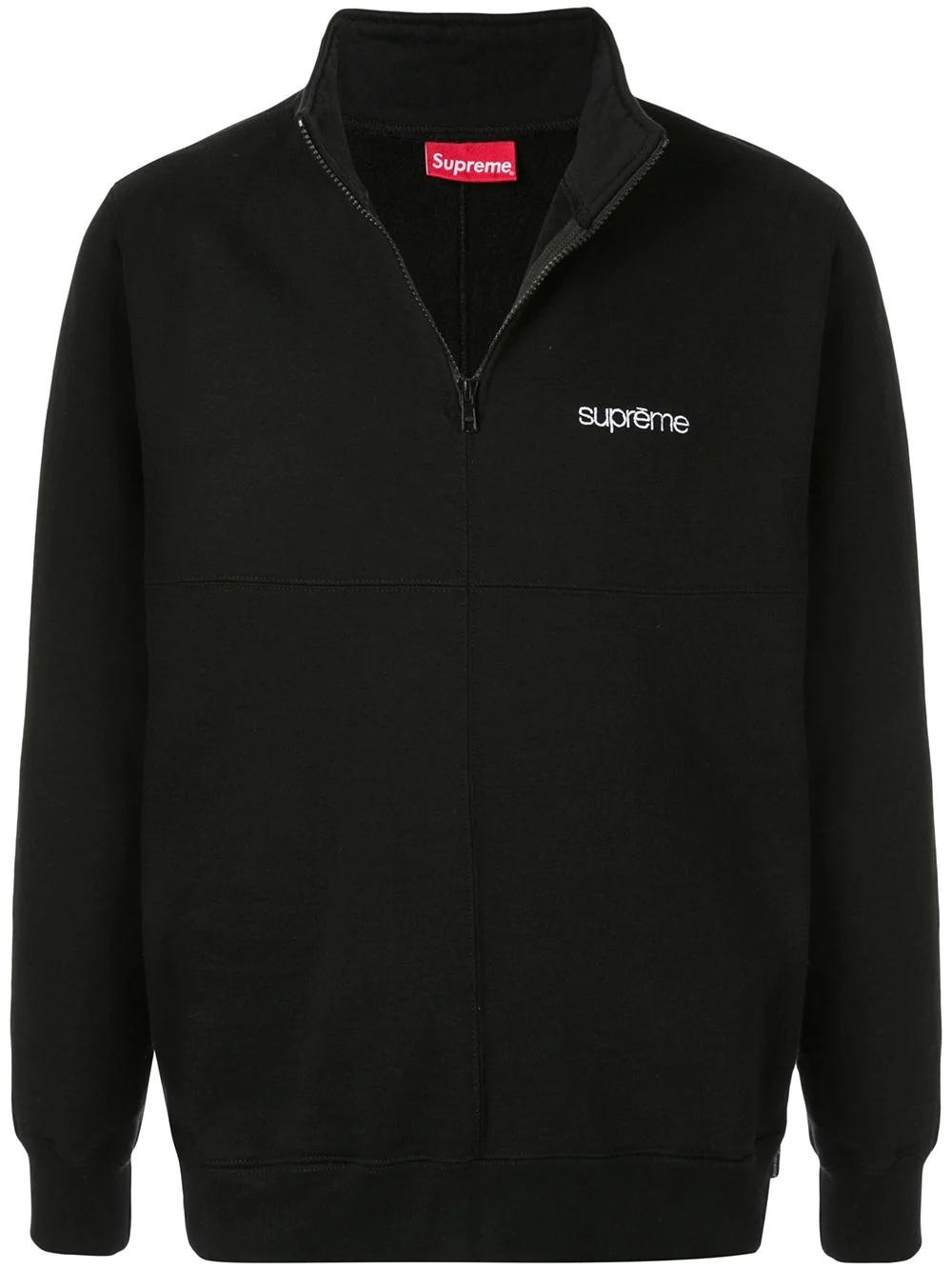 half zip sweatshirt - 1