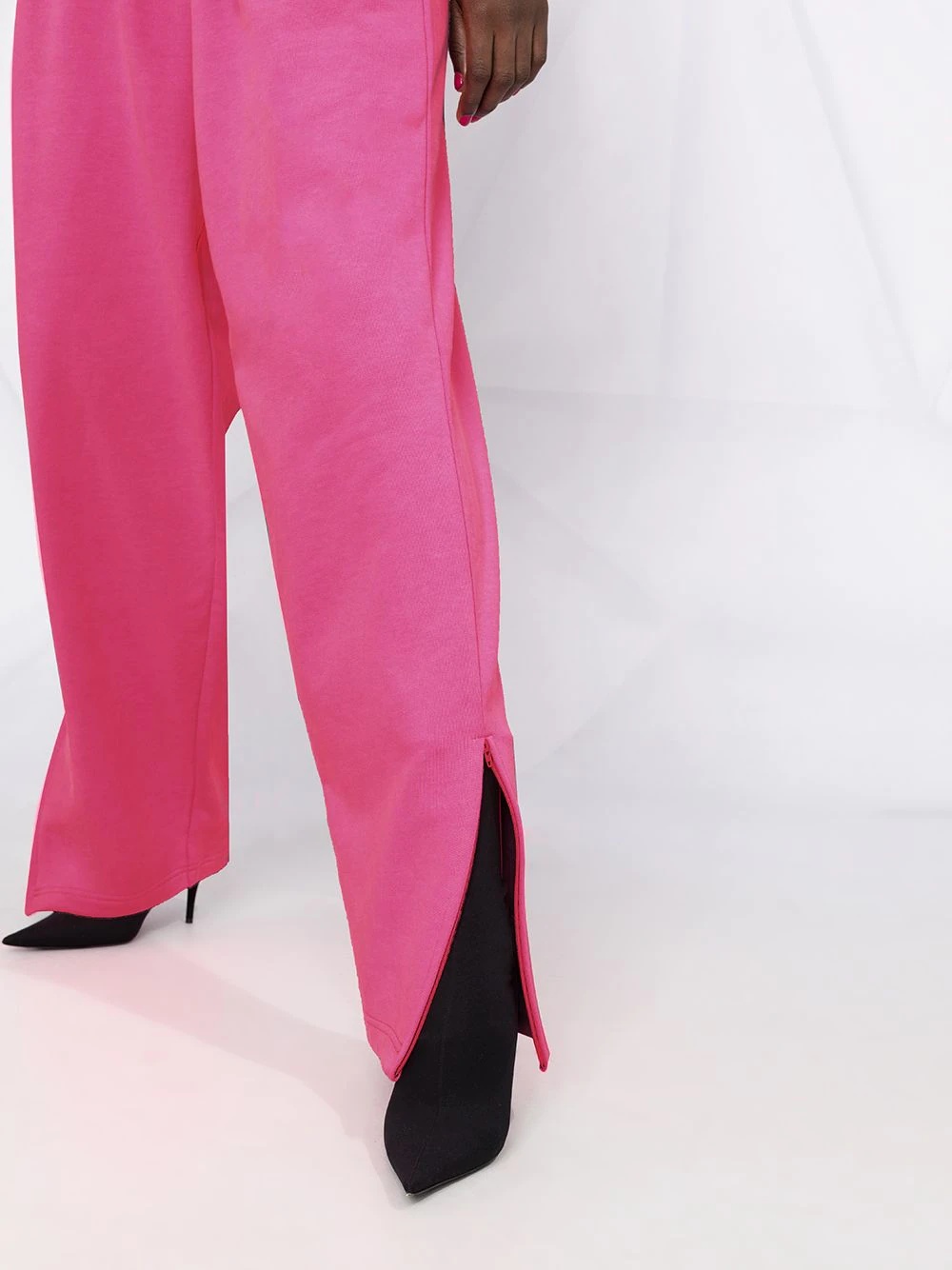 cotton track pants - 3