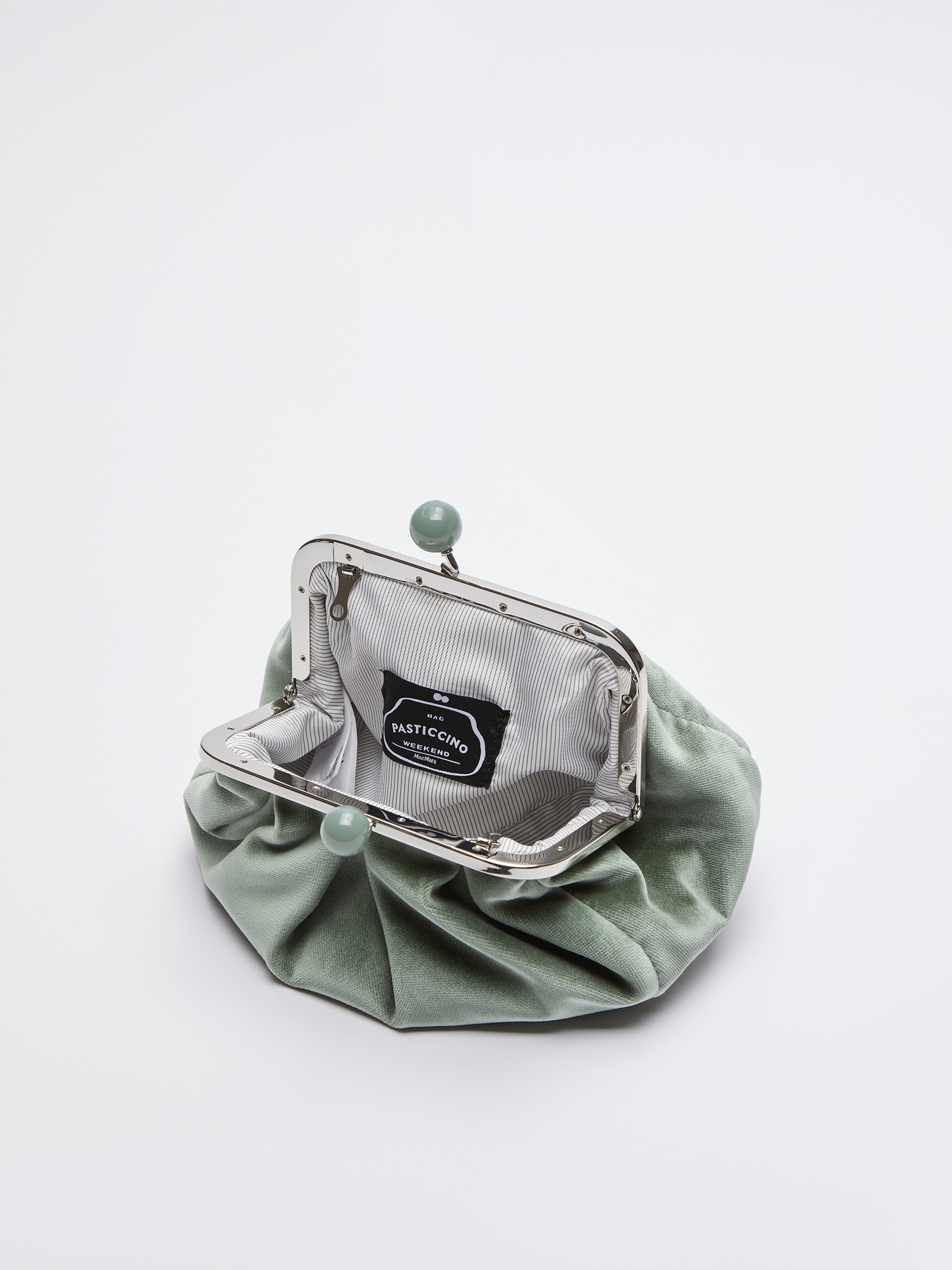 CAVOUR Small Pasticcino Bag in velvet - 4