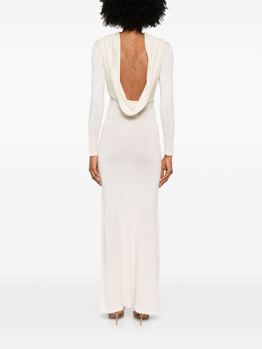 fine-knitted maxi dress - 4