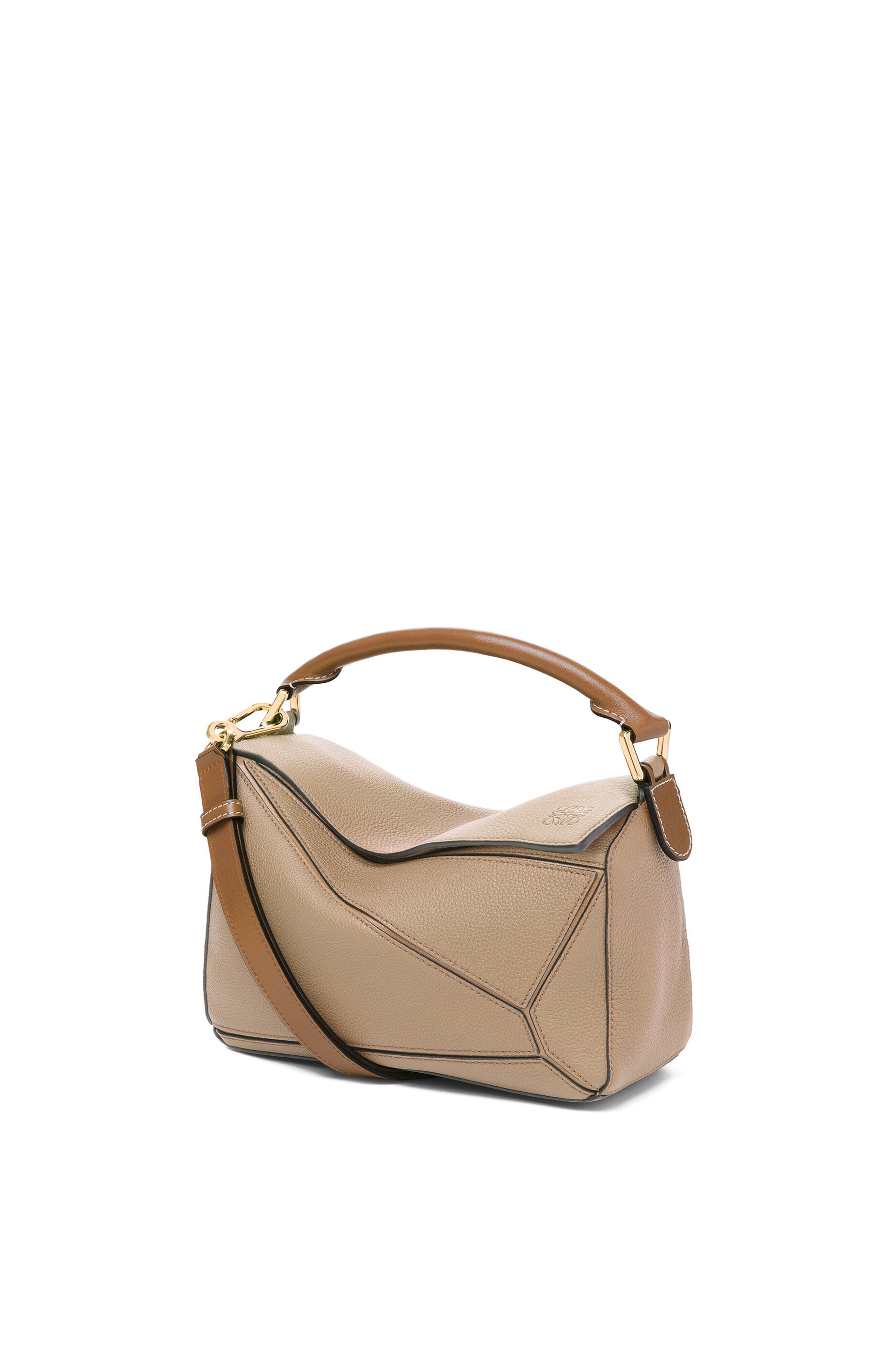 Small Puzzle bag in soft grained calfskin - 8