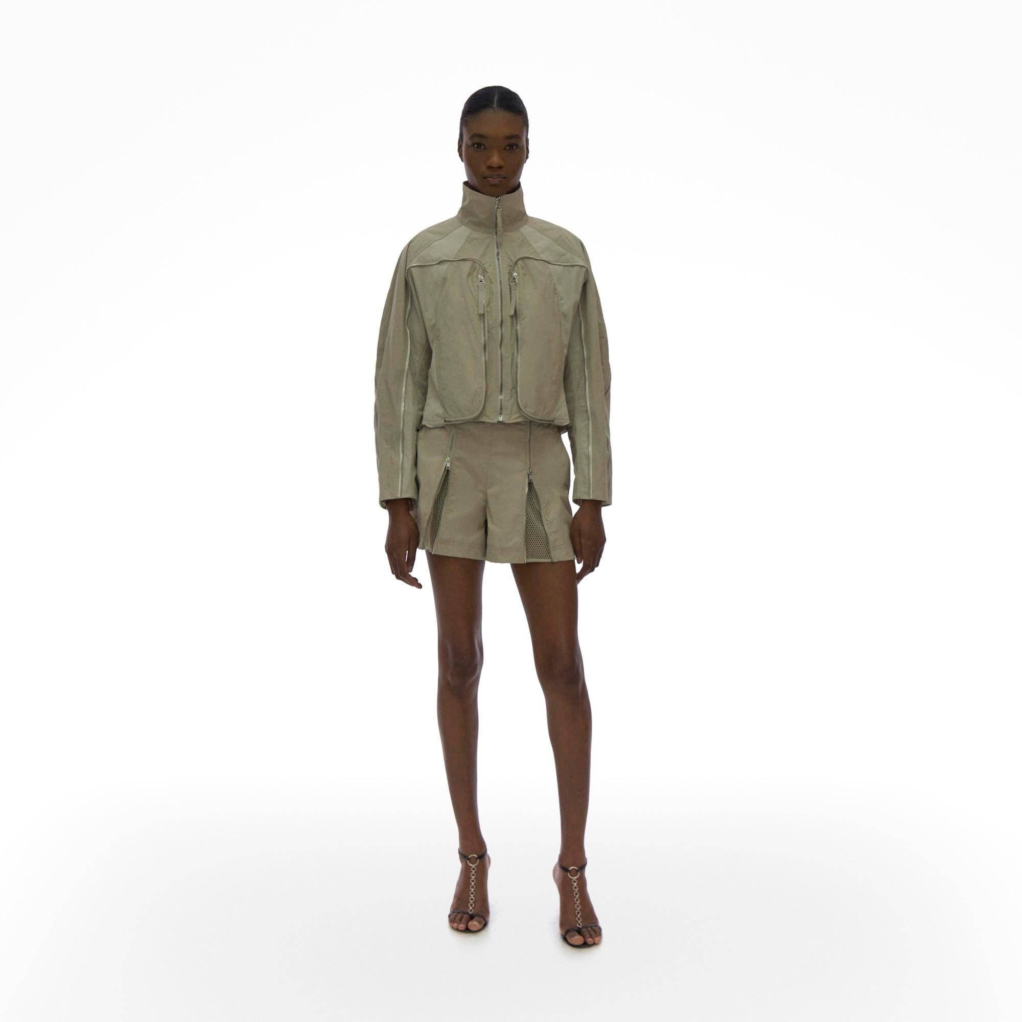 ZIP MESH BOMBER JACKET - 8