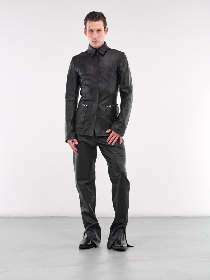 LUDOVIC DE SAINT SERNIN Gail Leather Jacket outlook