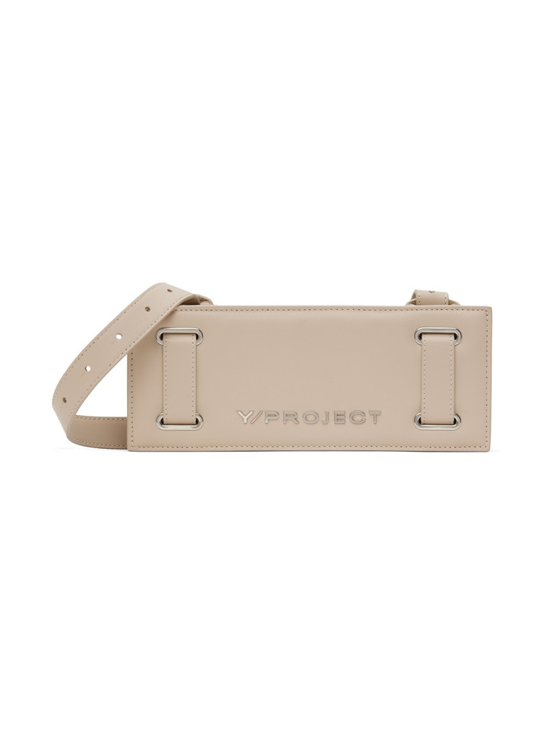 Beige Mini Accordion Bag - 1
