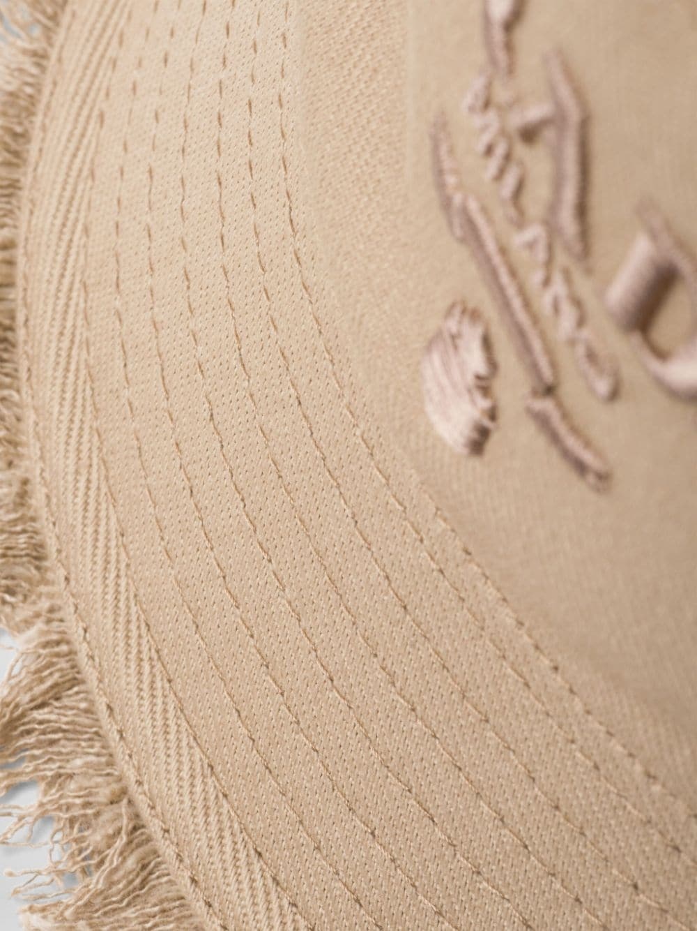 logo-embroidered bucket hat - 3
