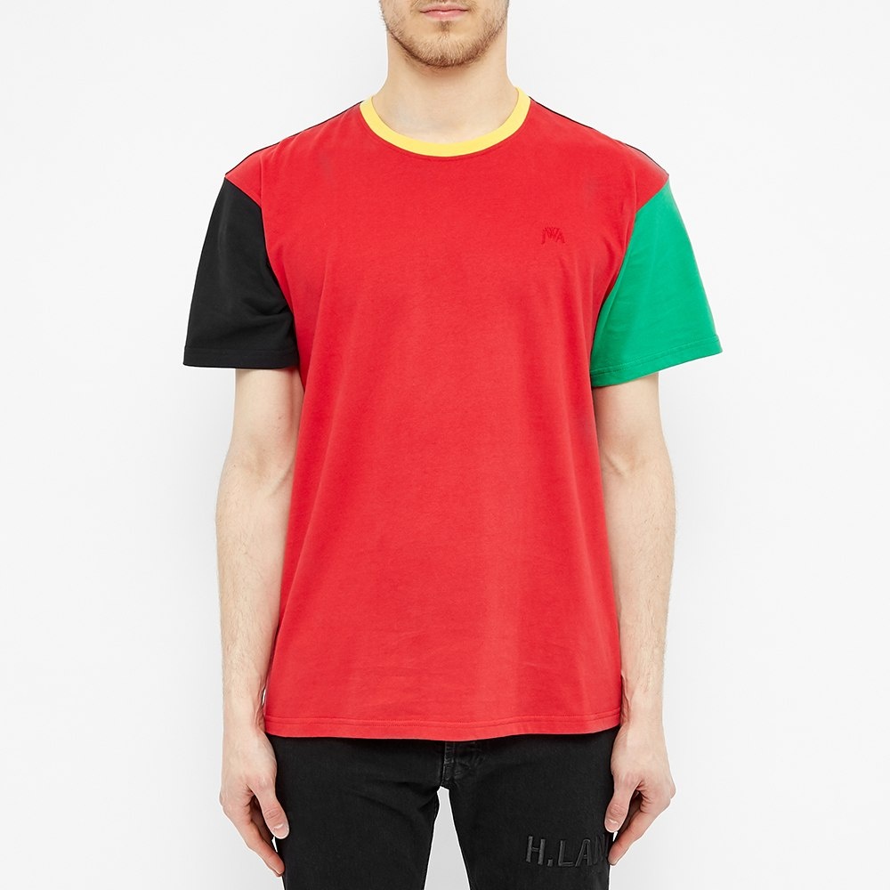 JW Anderson Colourblock Tee - 4