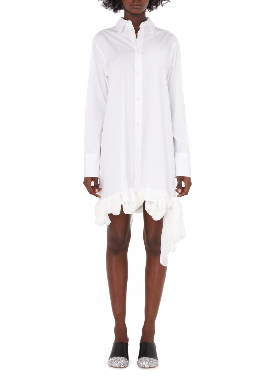 JW Anderson LOOP HEM SHIRT DRESS | REVERSIBLE