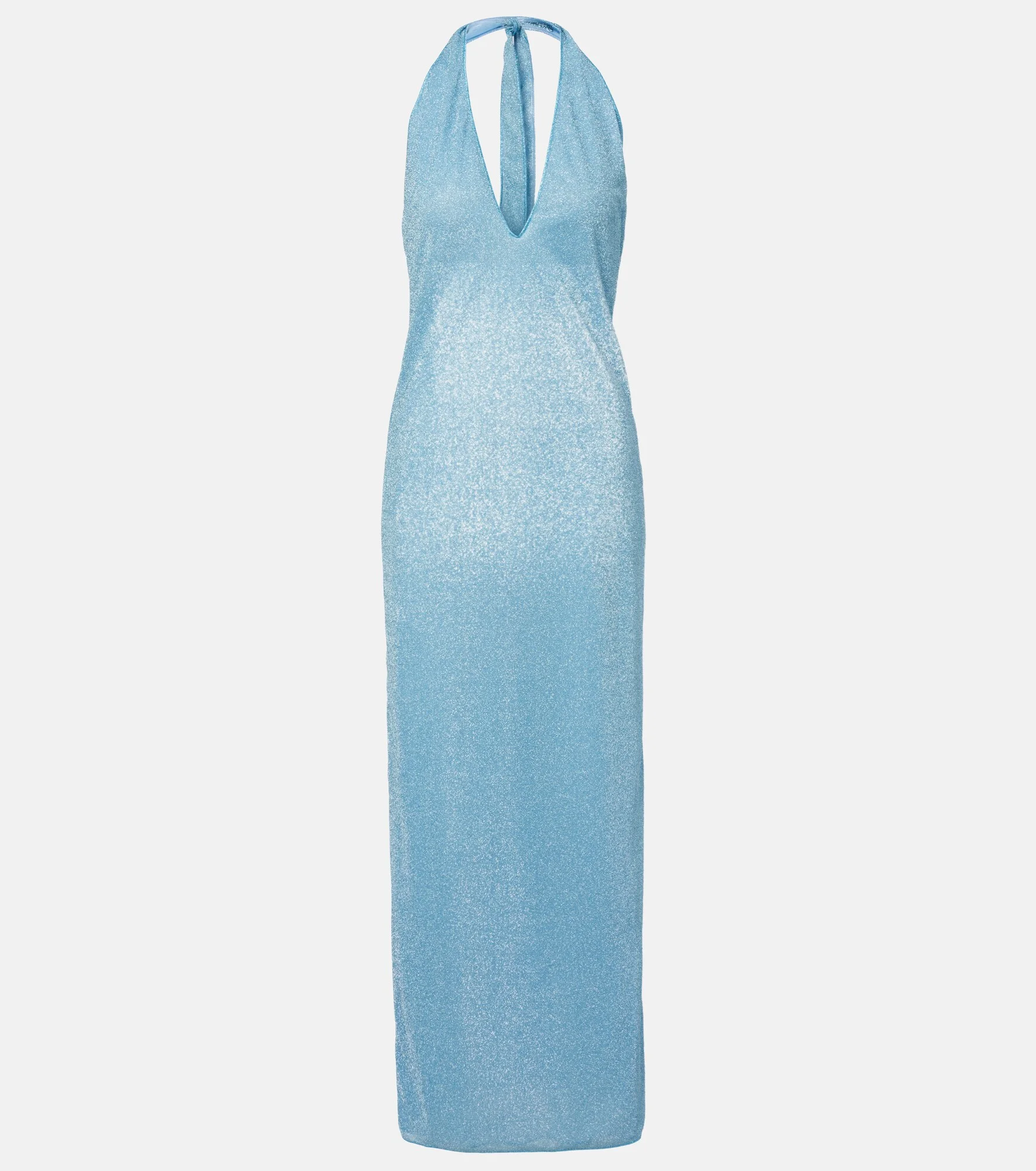 Lumière halterneck maxi dress - 1