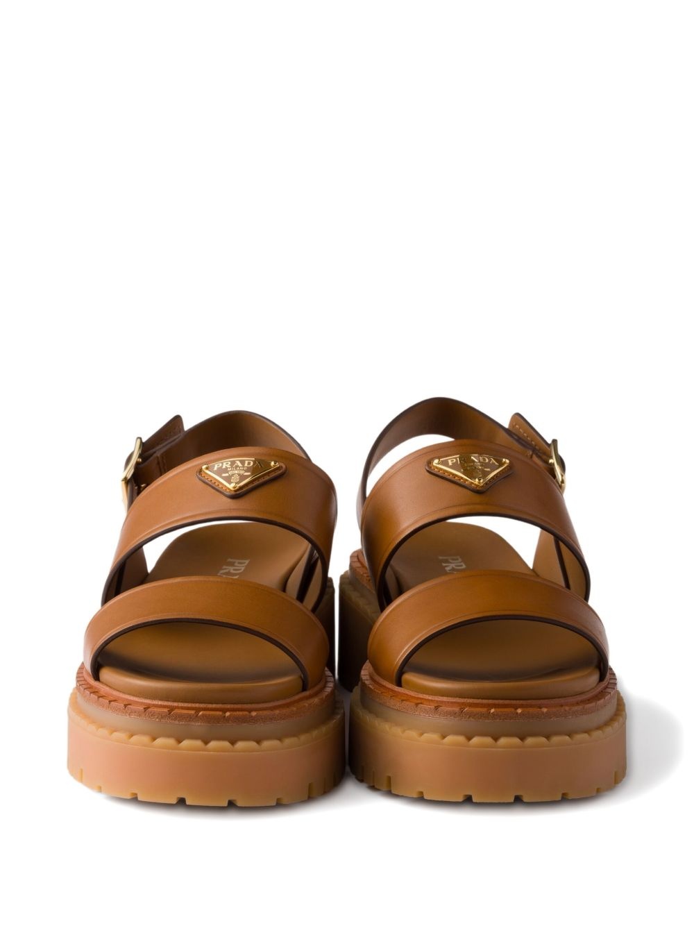 55mm buckle-strap platform sandals - 5