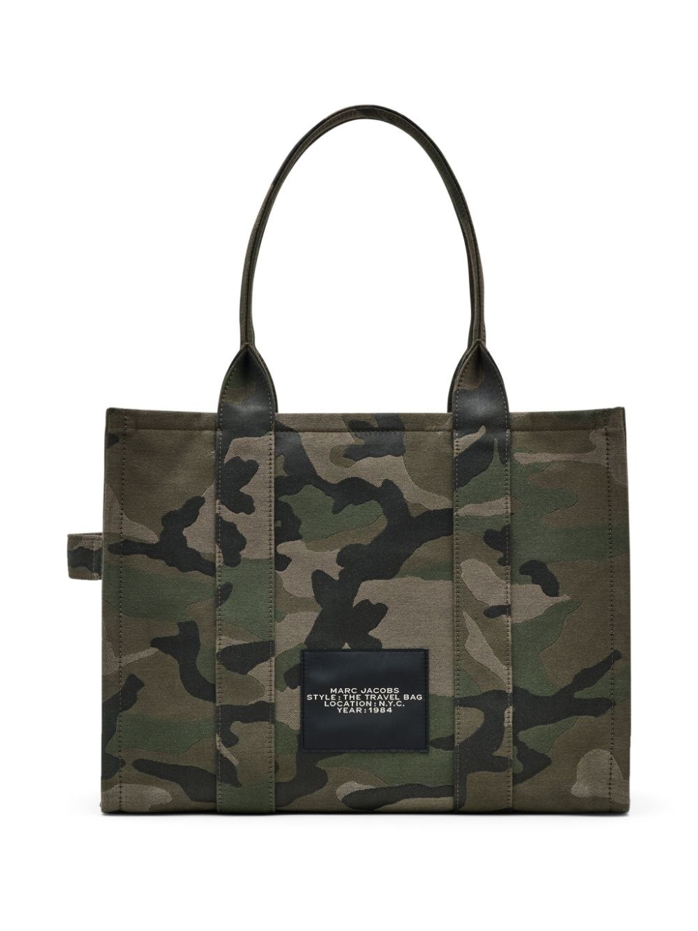 The Large Camo Jacquard Tote bag - 4