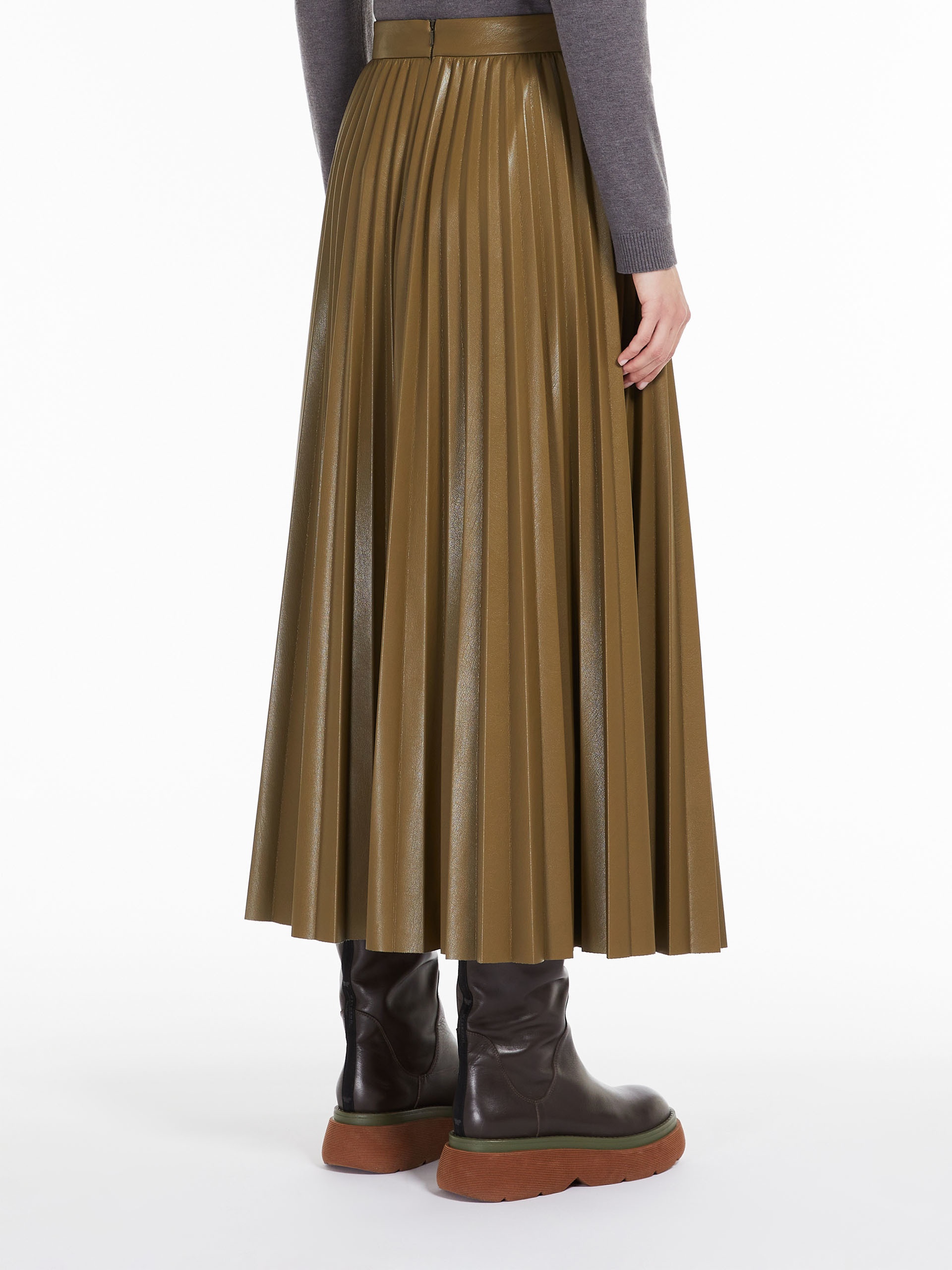 NEWPORT Coated jersey skirt - 4