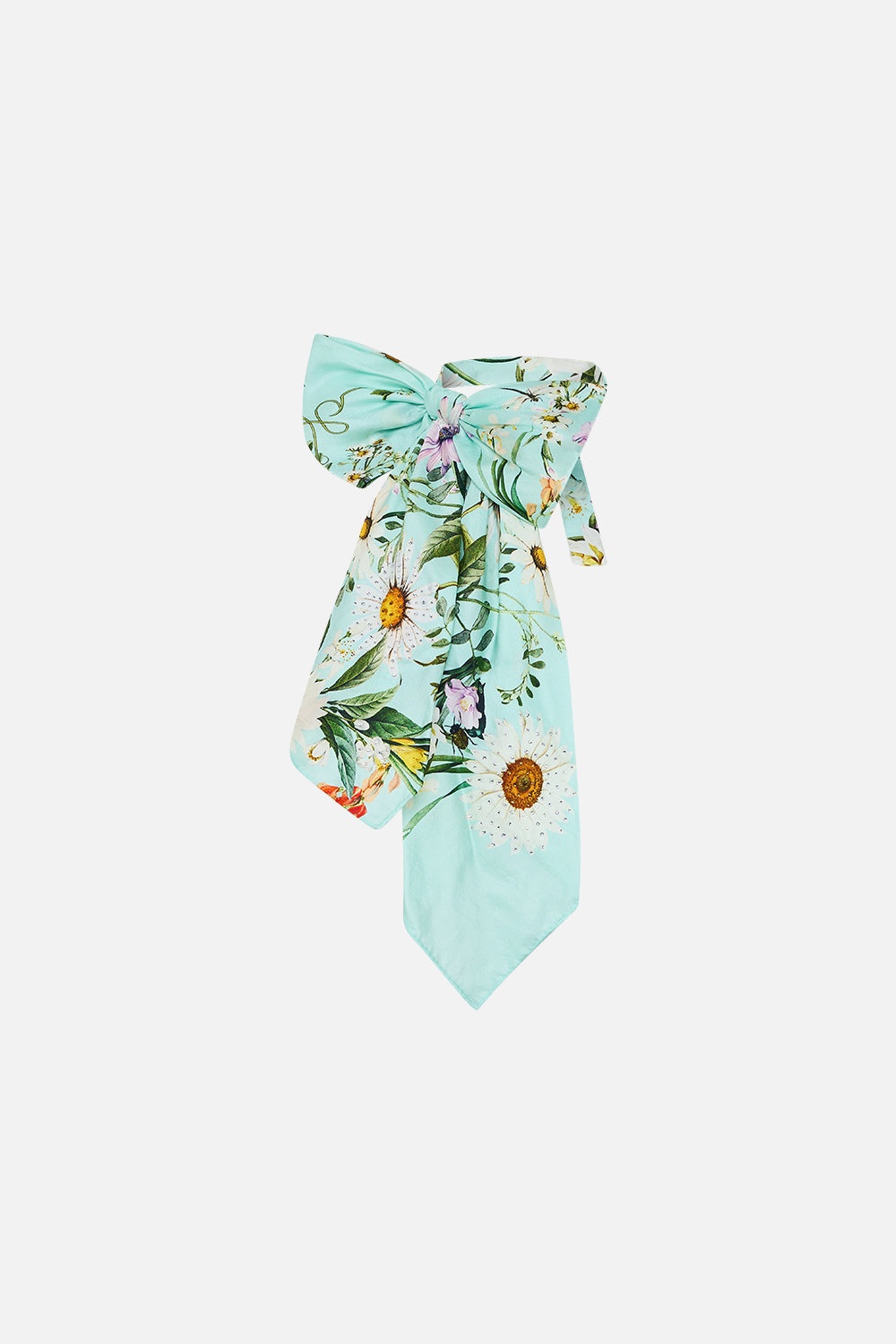 BOW NECK SCARF - 3
