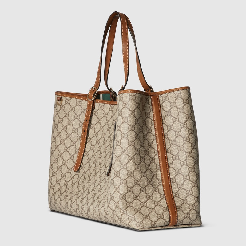 GUCCI GG Emblem large tote bag outlook