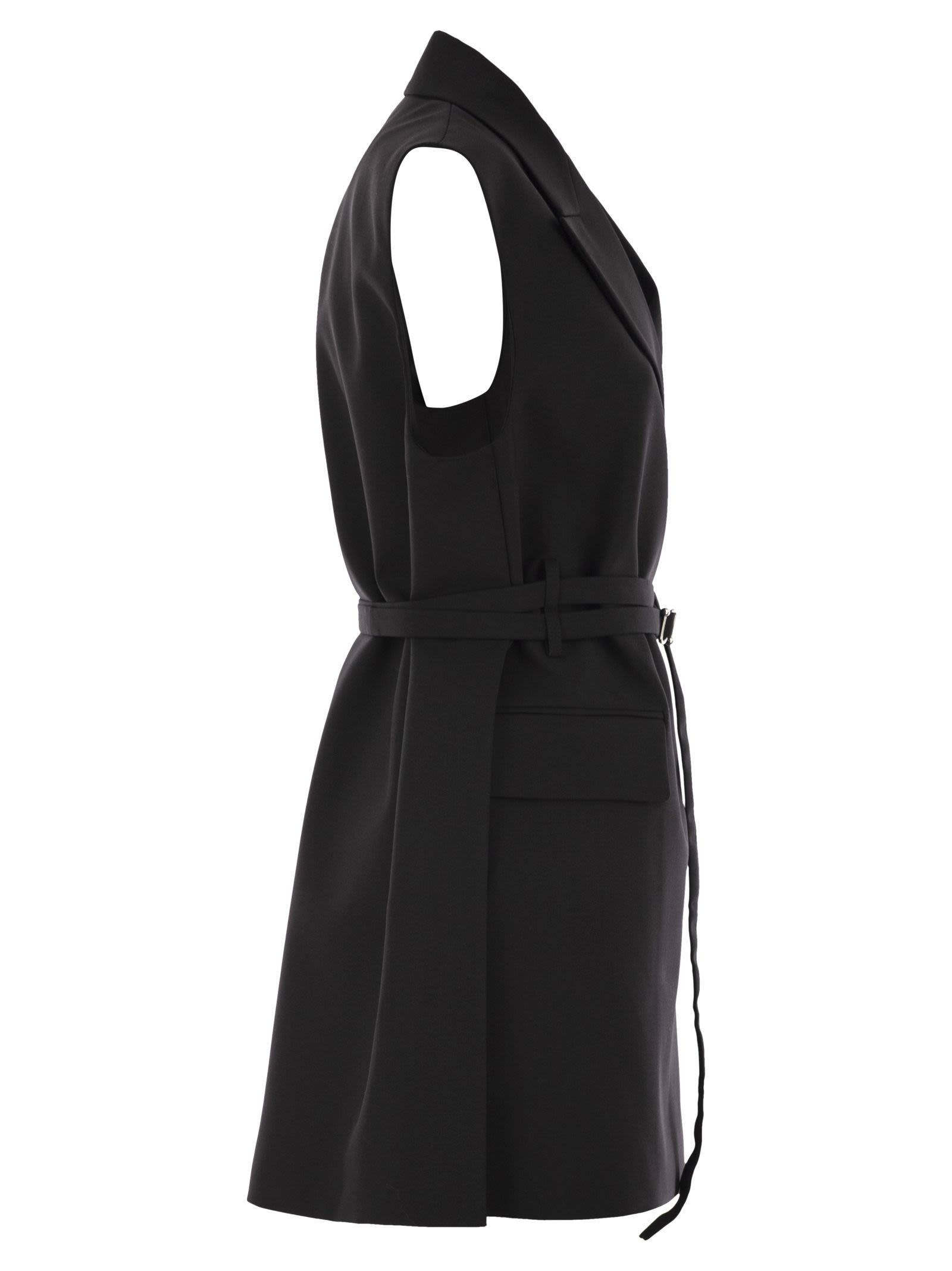 Sportmax Women Ciurma - Sleeveless Long Blazer - 3