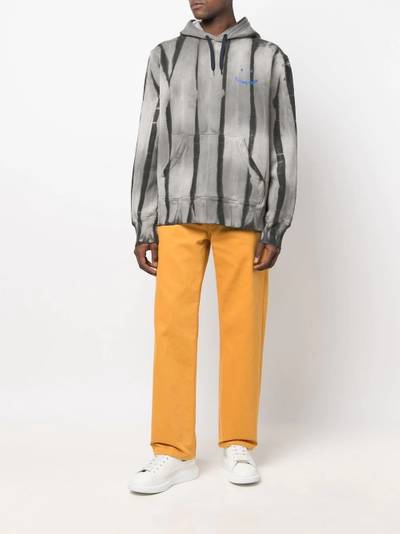 Paul Smith abstract-pattern organic-cotton hoodie outlook