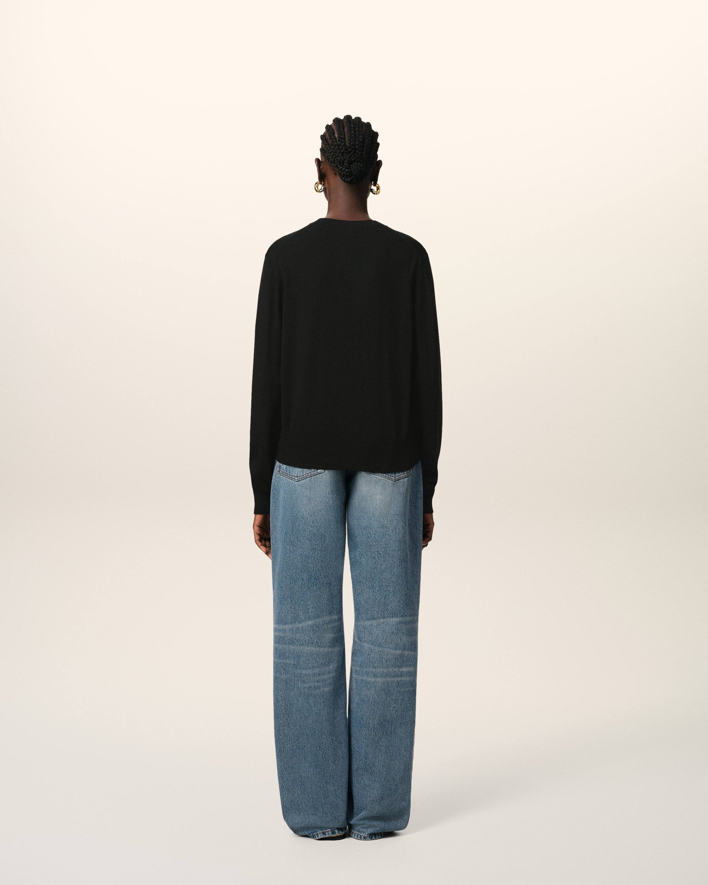 RED AMI DE COEUR CREW NECK SWEATER - 11