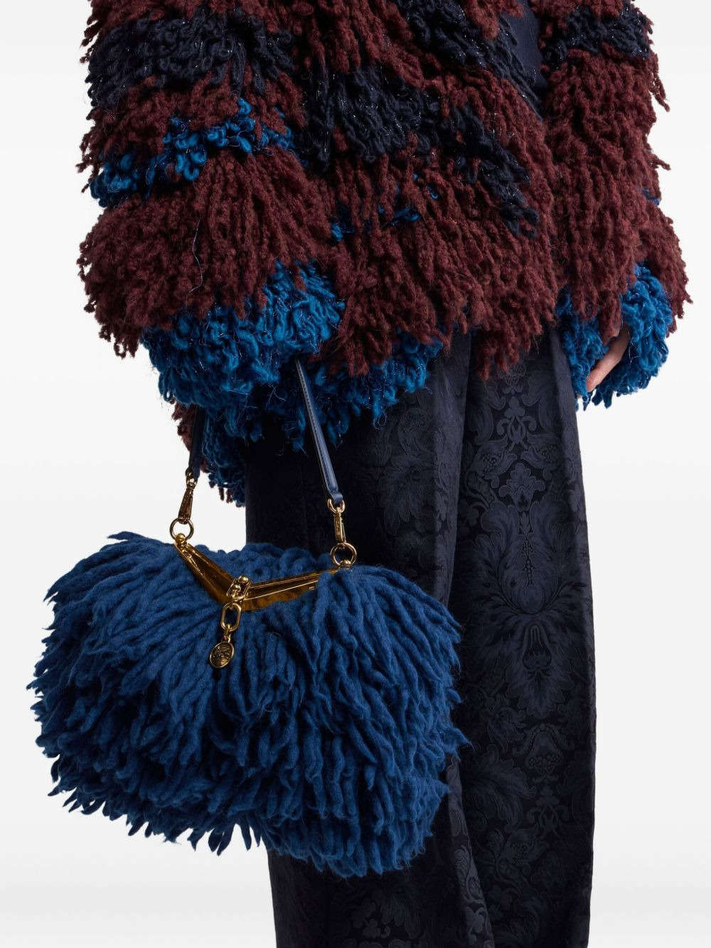 Vela wool shoulder bag - 2