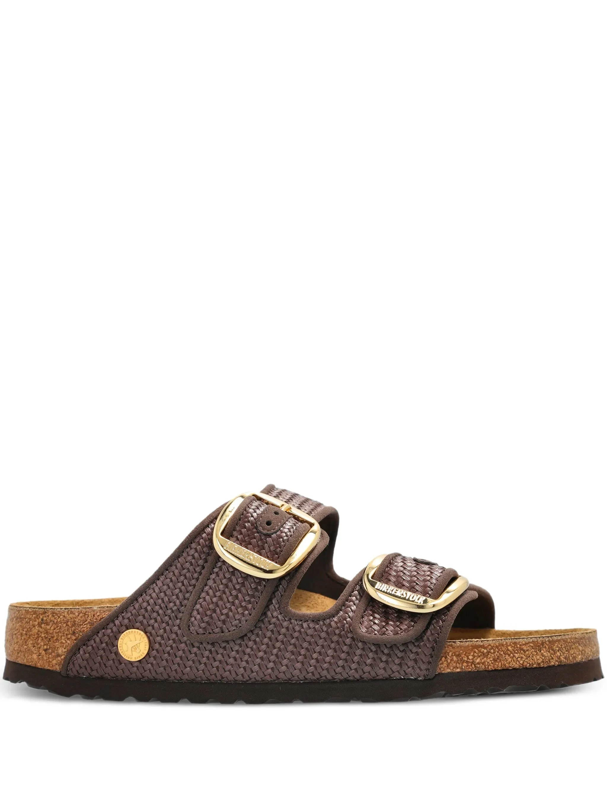 Birkenstock Arizona Raffia Buckle-strap Sandals - 1