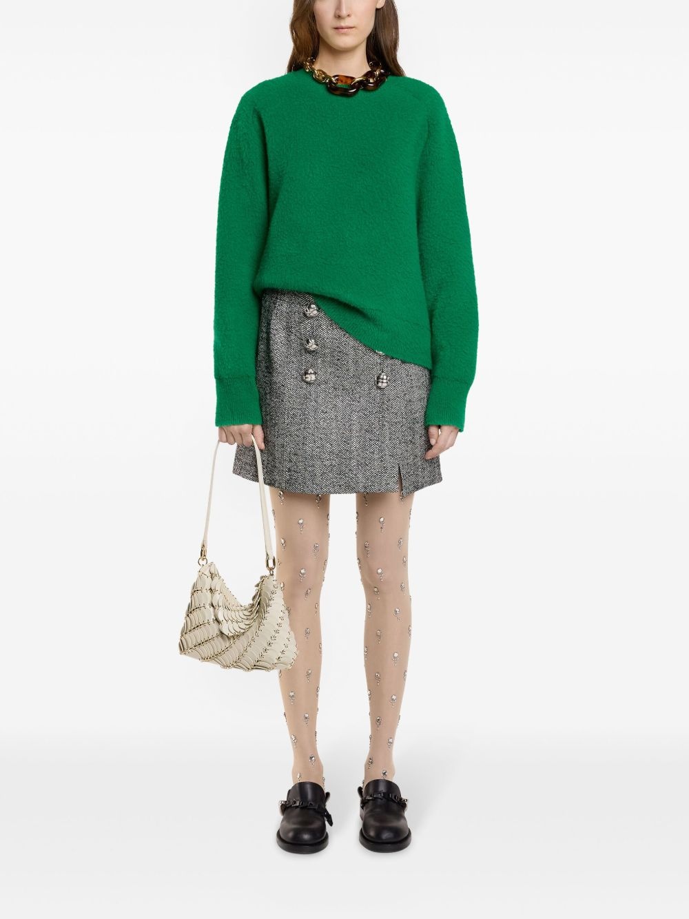 herringbone skirt - 2