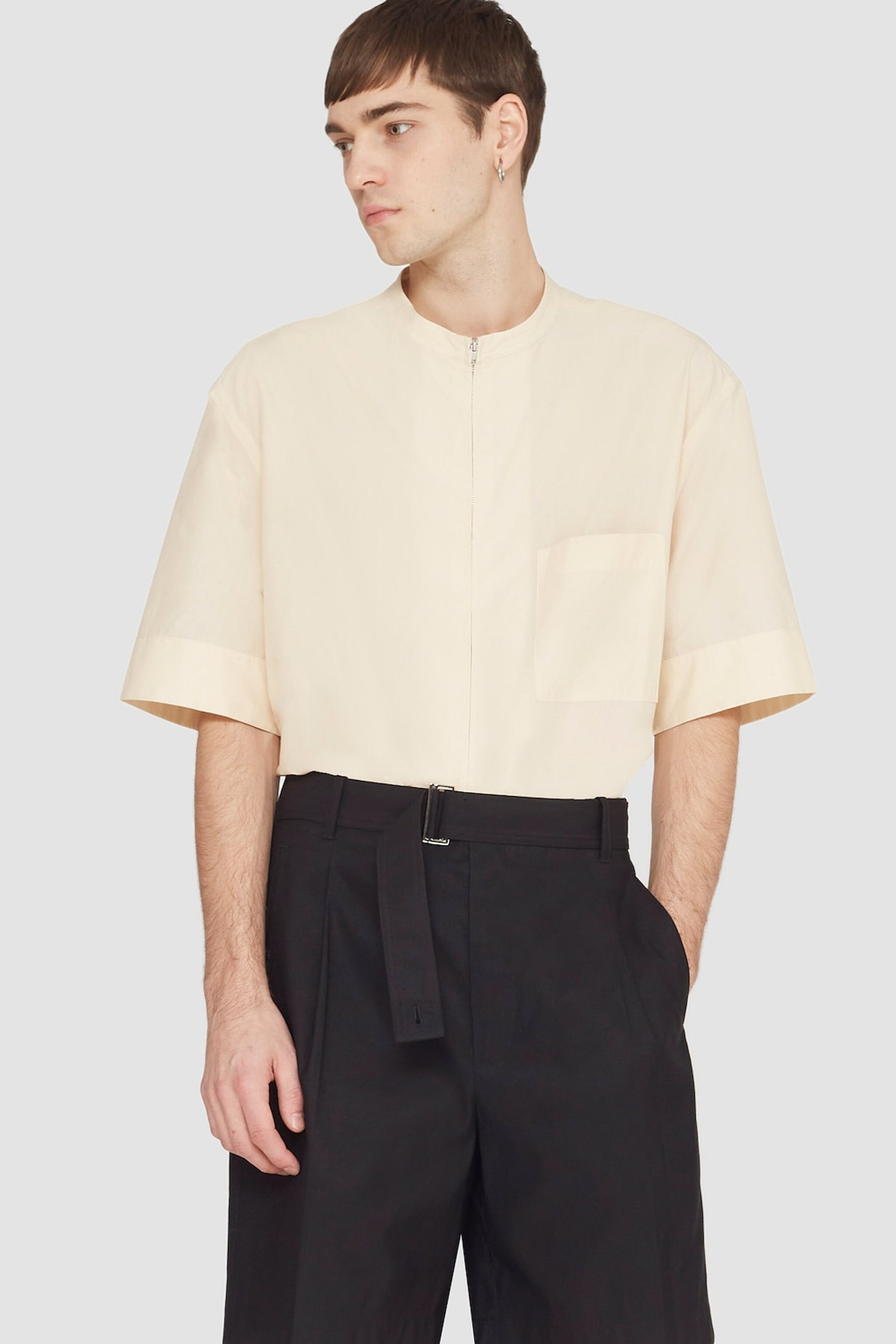 Pleated Belted Short - 10