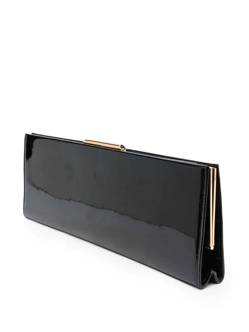 patent leather clutch bag - 4