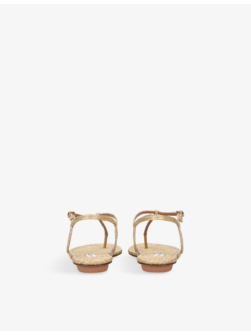 AQUAZZURA Almost Bare Woven Sandals outlook
