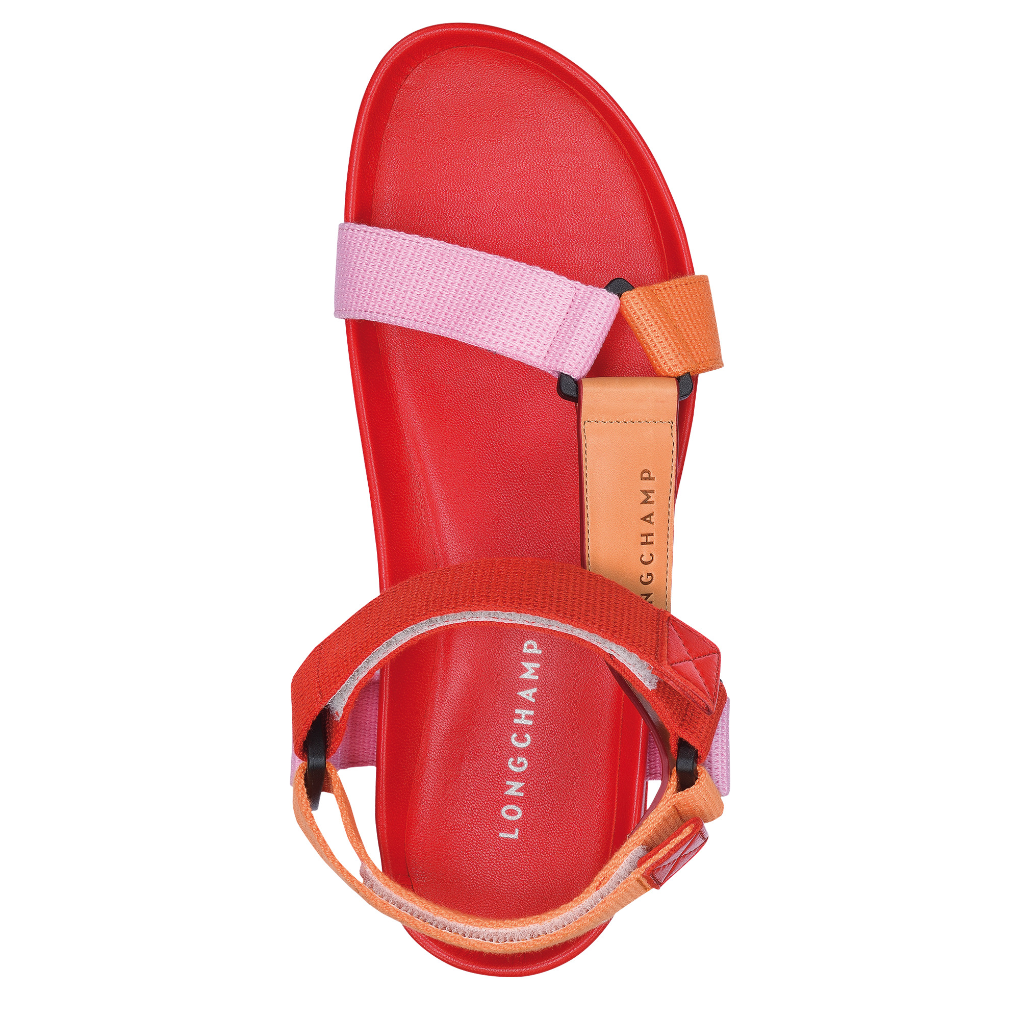 Spring/Summer 2023 Collection Flat sandals Red - Leather - 3