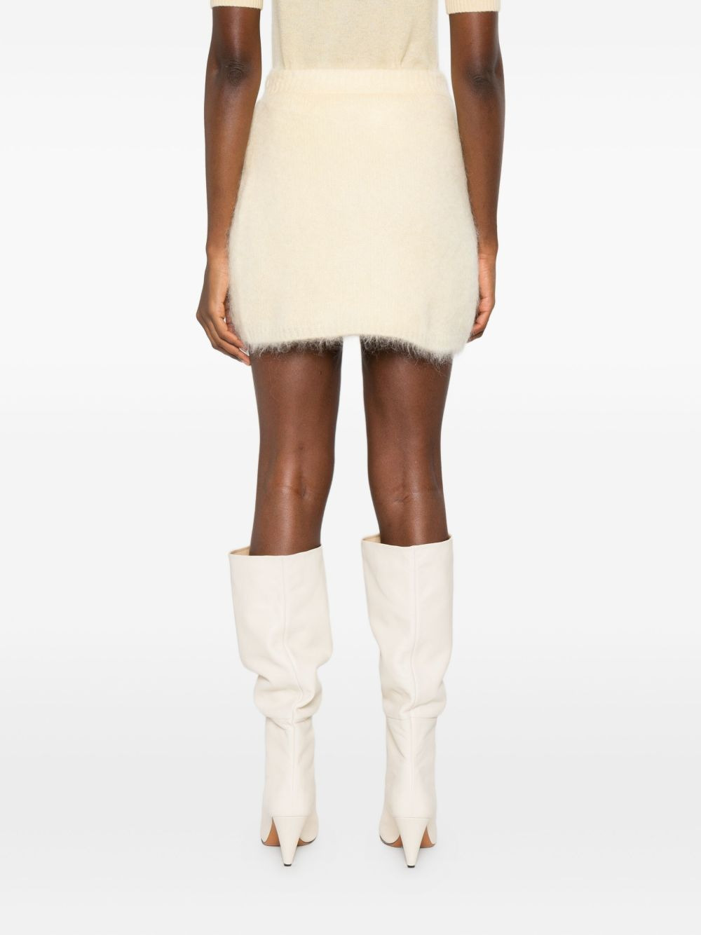 embellished wrap mini skirt - 4