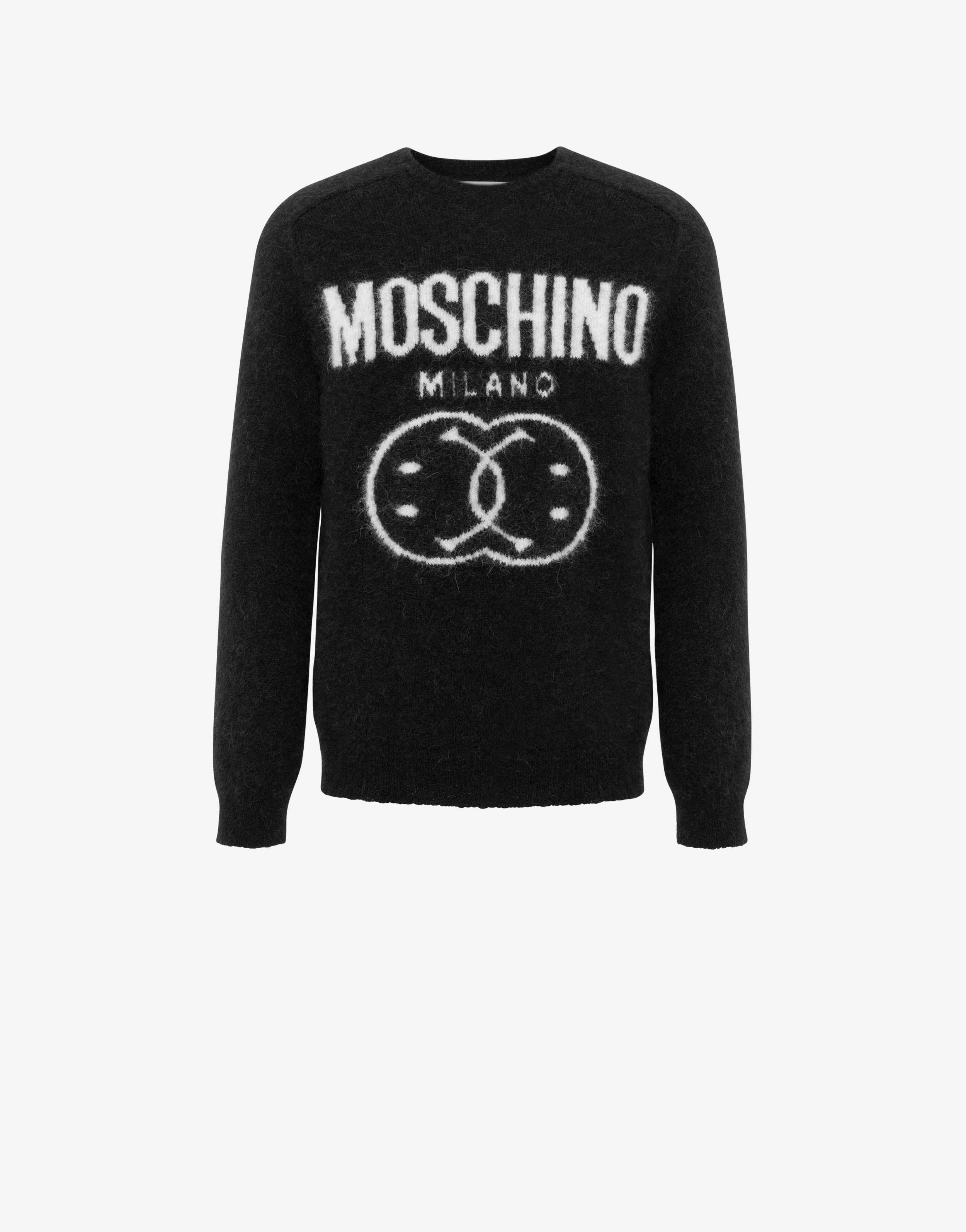 DOUBLE SMILEY® LOGO ALPACA MOHAIR JUMPER - 1