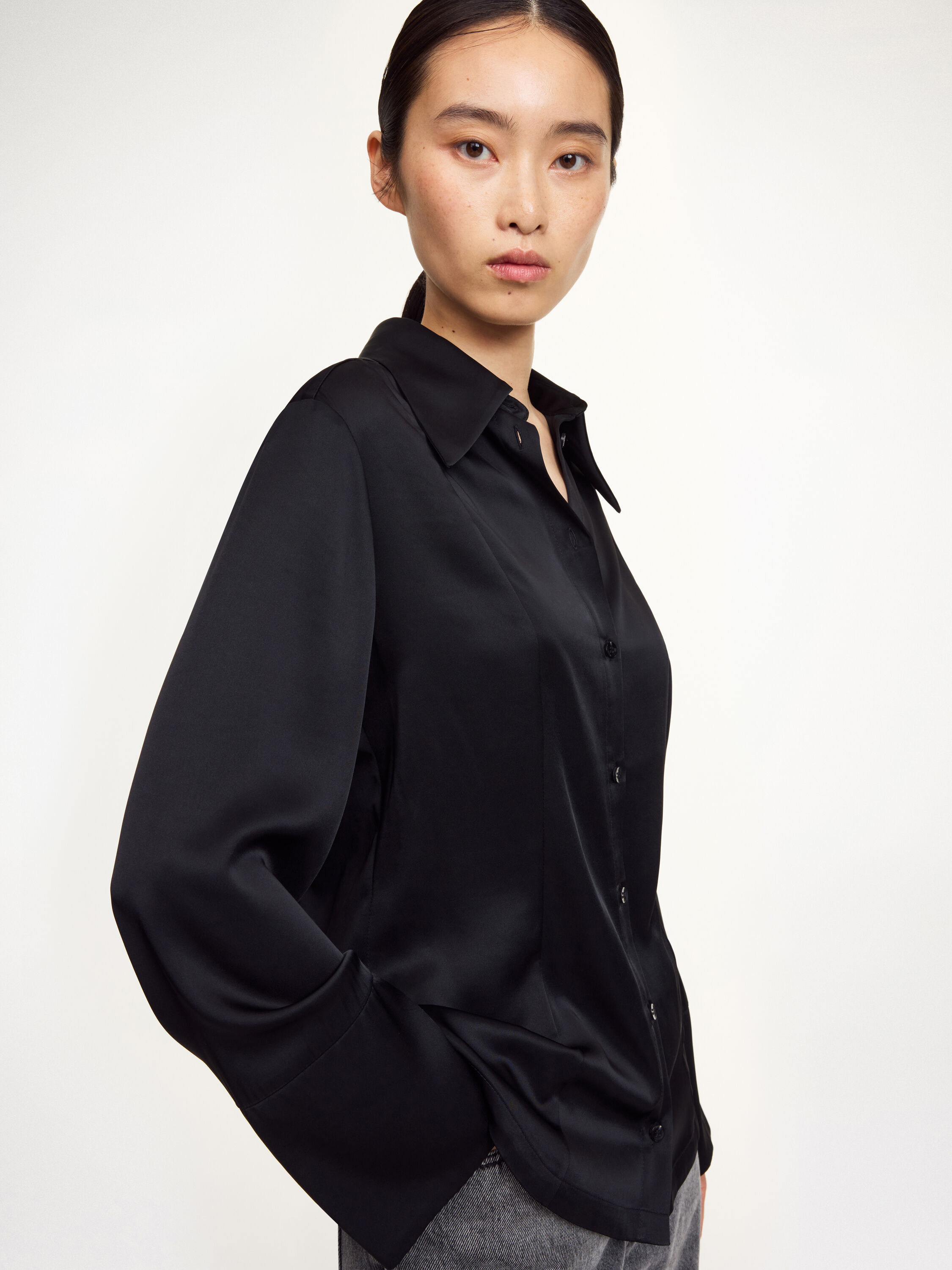 Rosiannas Satin Shirt - 4
