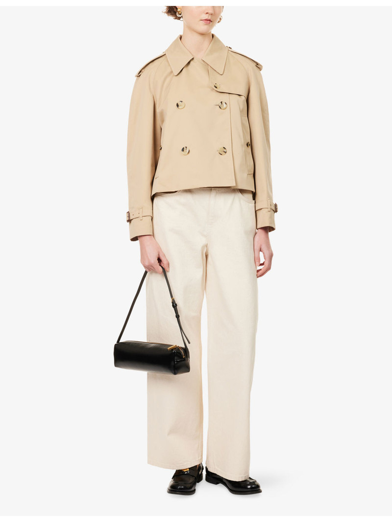 Burberry Boxy-Fit Haltye Cotton Jacket outlook