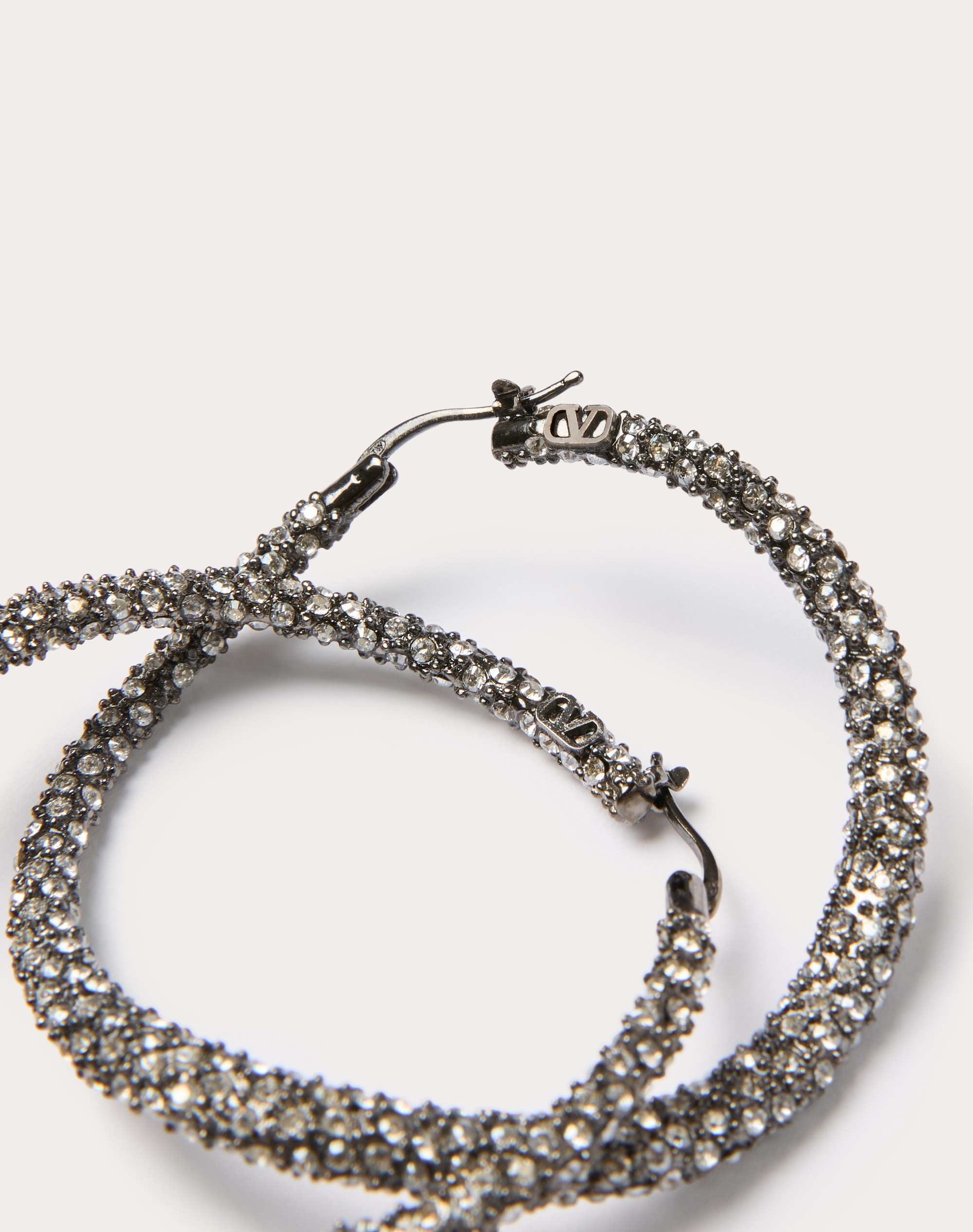 SHADOWSHINE METAL AND SWAROVSKI® CRYSTAL EARRINGS - 2