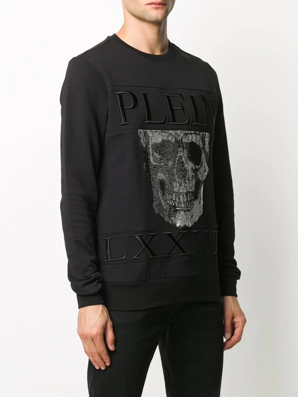 Imperial Plein-print cotton sweatshirt - 3