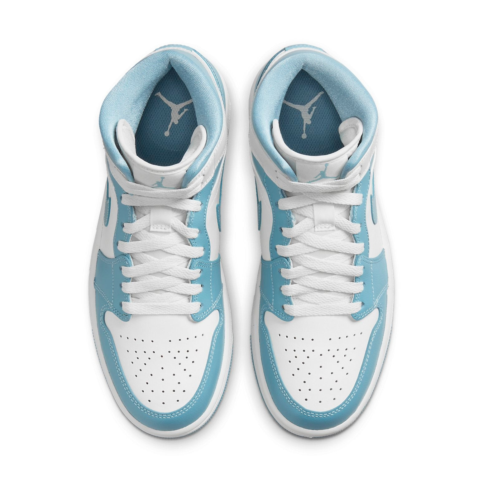 (WMNS) Air Jordan 1 Mid 'University Blue 2022' BQ6472-141 - 3