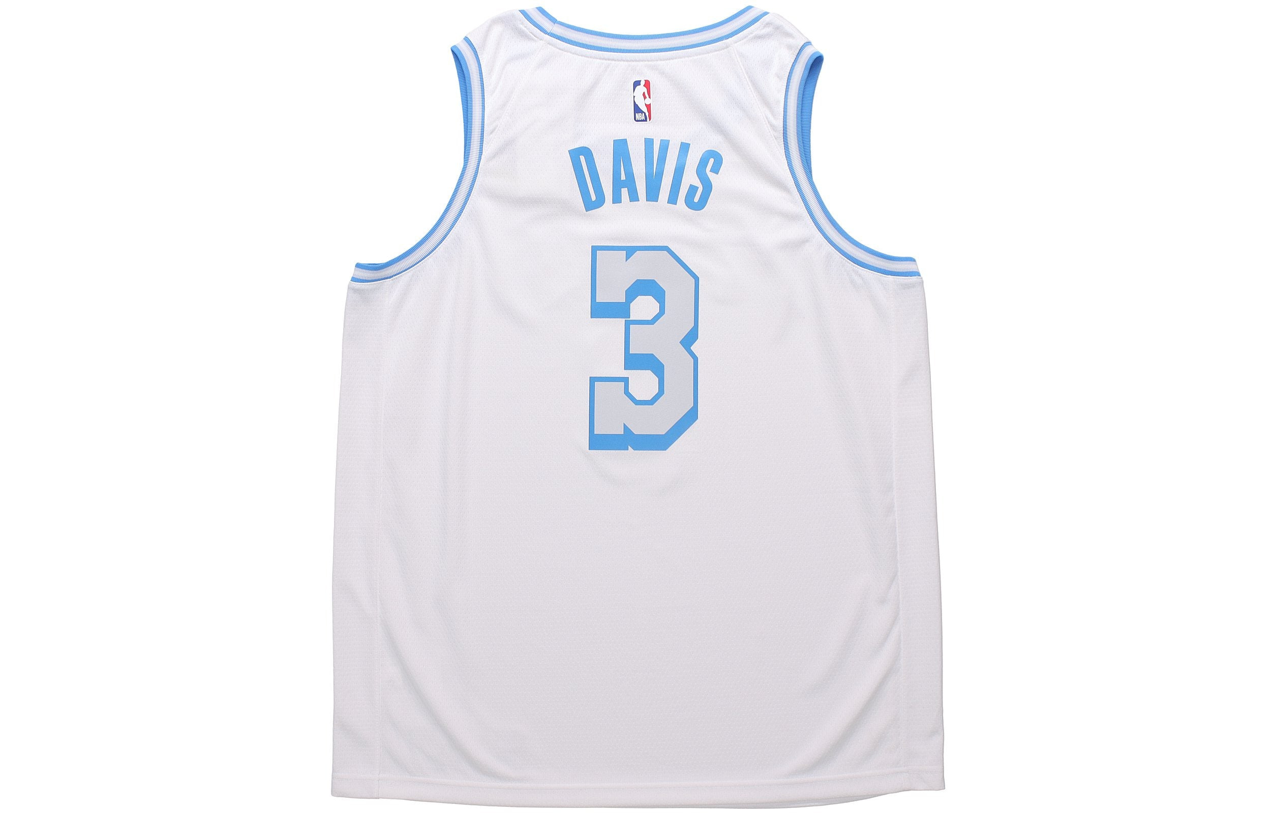Nike NBA SW 20-21 LA Lakers 3 Anthony Davis Nike City Edition swingman Jersey White CN1737-101 - 2