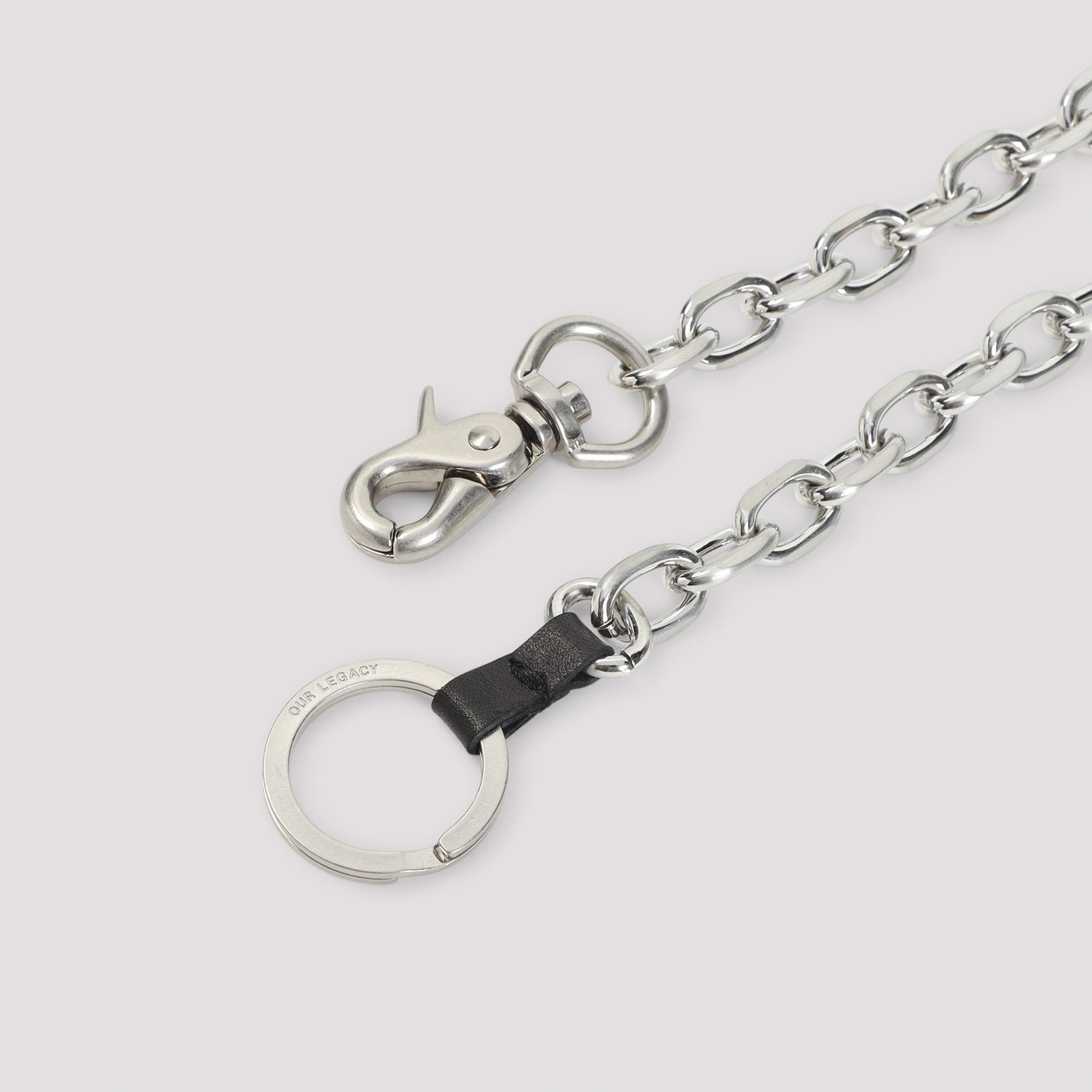 Our Legacy Ladon Matte Nickel Key Ring Men - 2