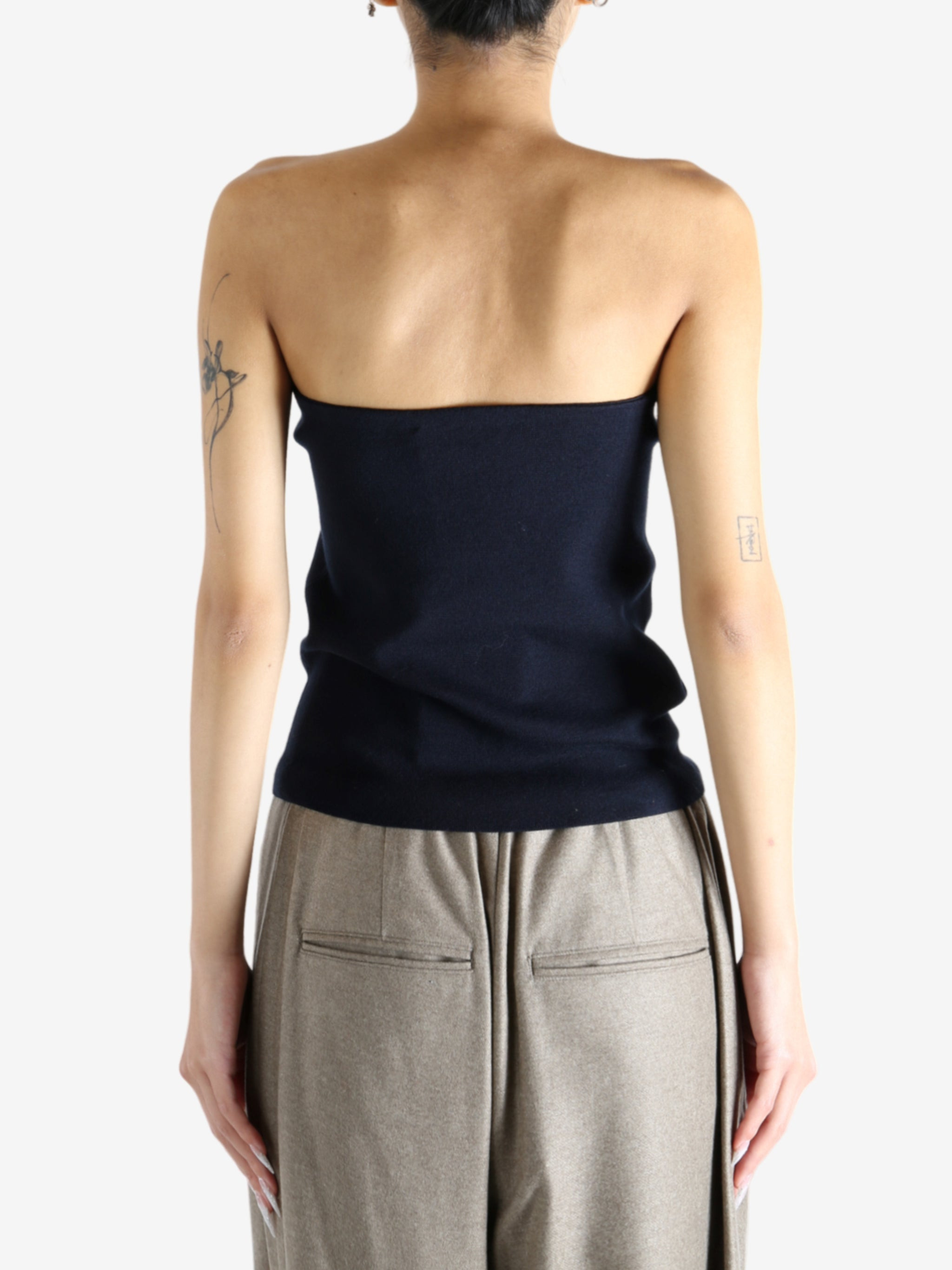 MIU MIU - Women Cotton Knit Tube Top - 3