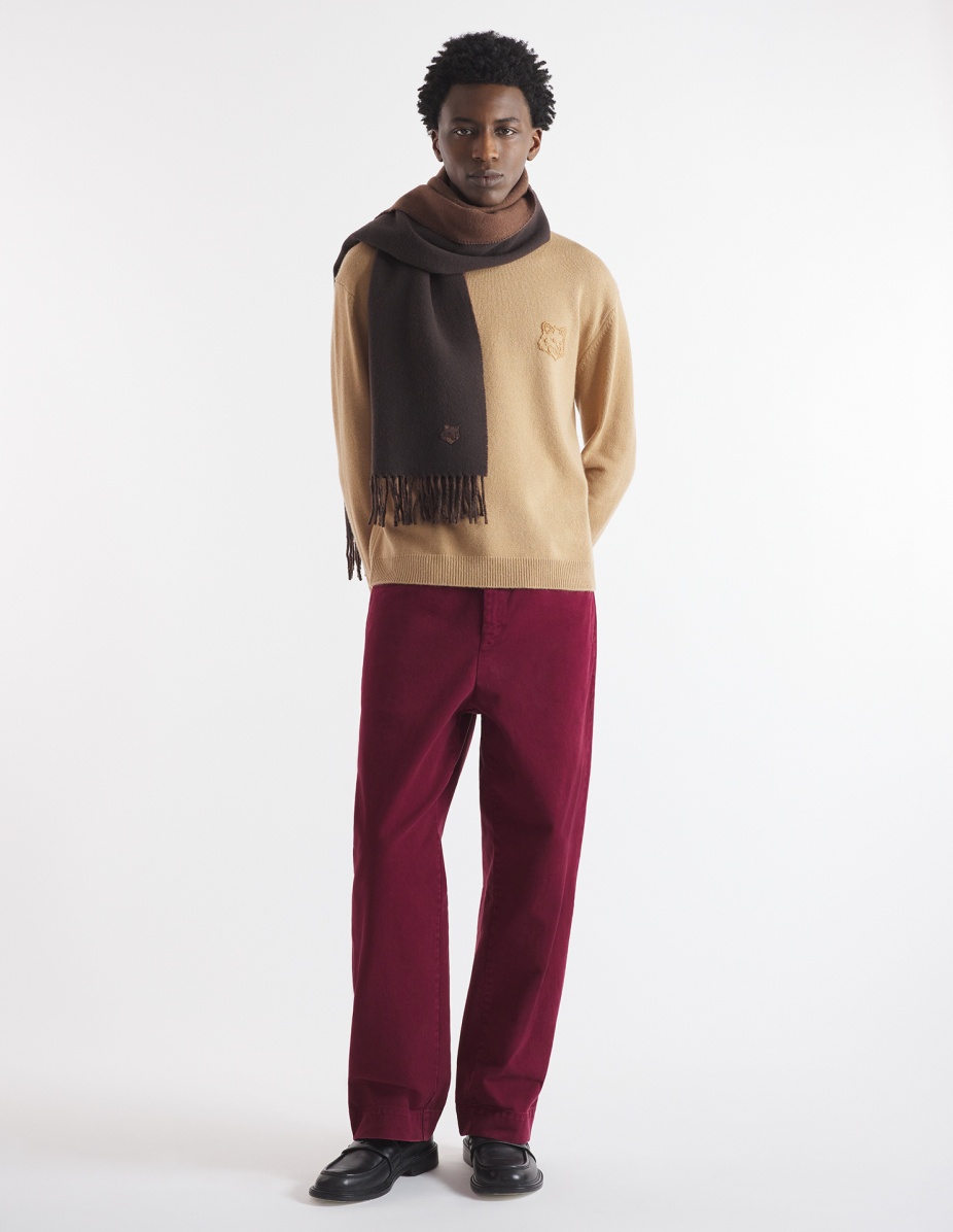 BOLD FOX HEAD EMBROIDERED JUMPER - 2