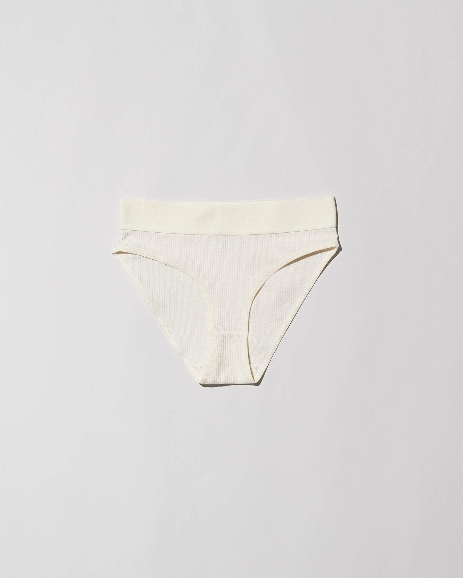 Elastic Bell Pants - Fine Organic Cotton Rib - 6