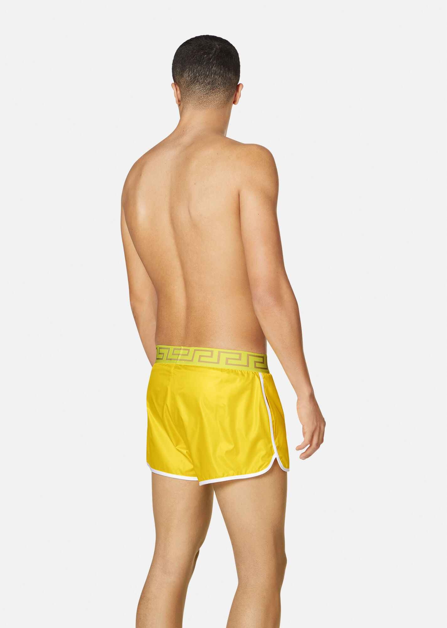 Greca Border Swim Shorts - 3