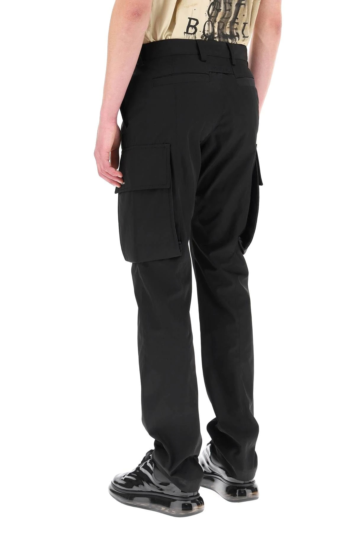 NYLON CARGO TROUSERS - 4