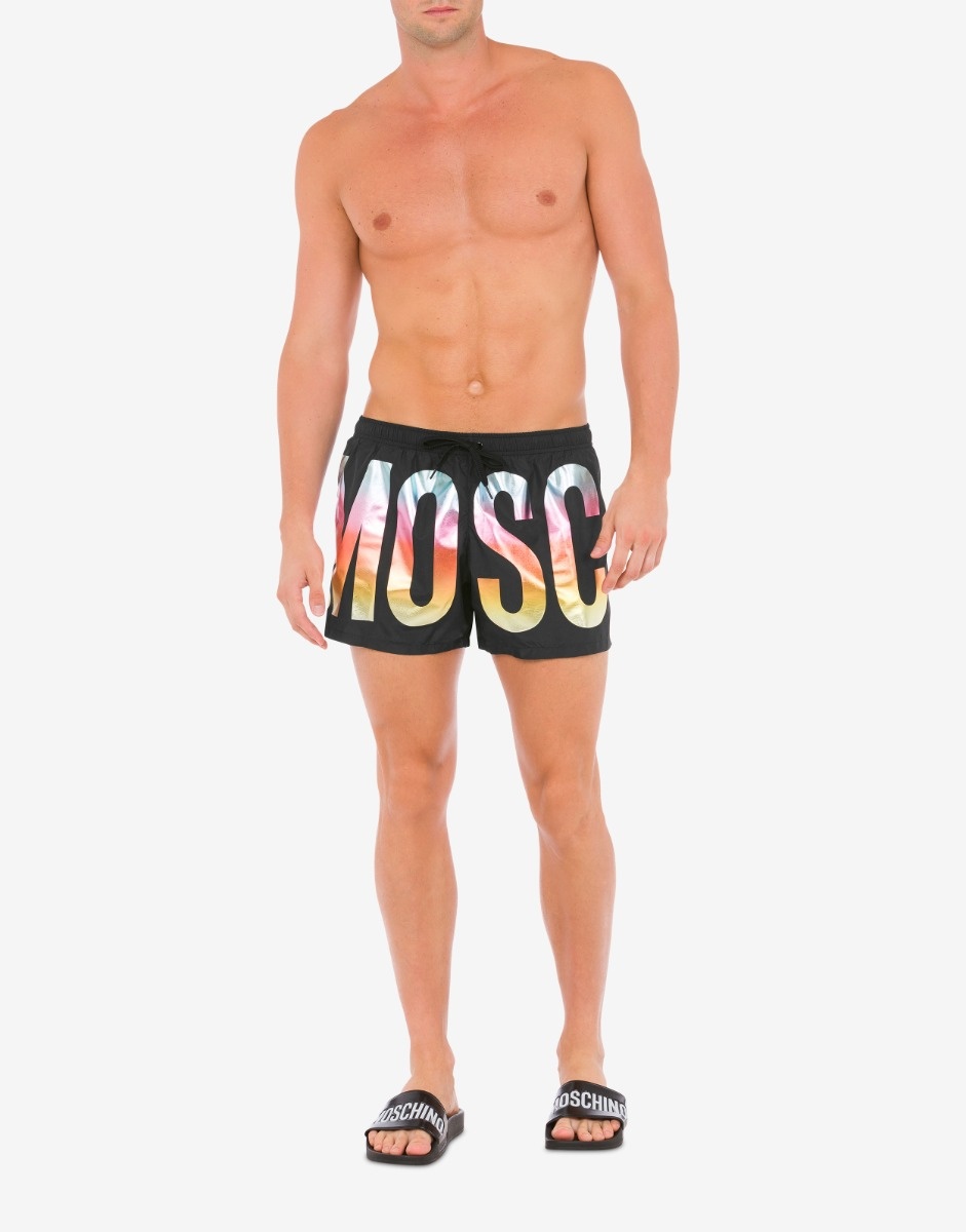 RAINBOW LOGO SWIM TRUNKS - 3