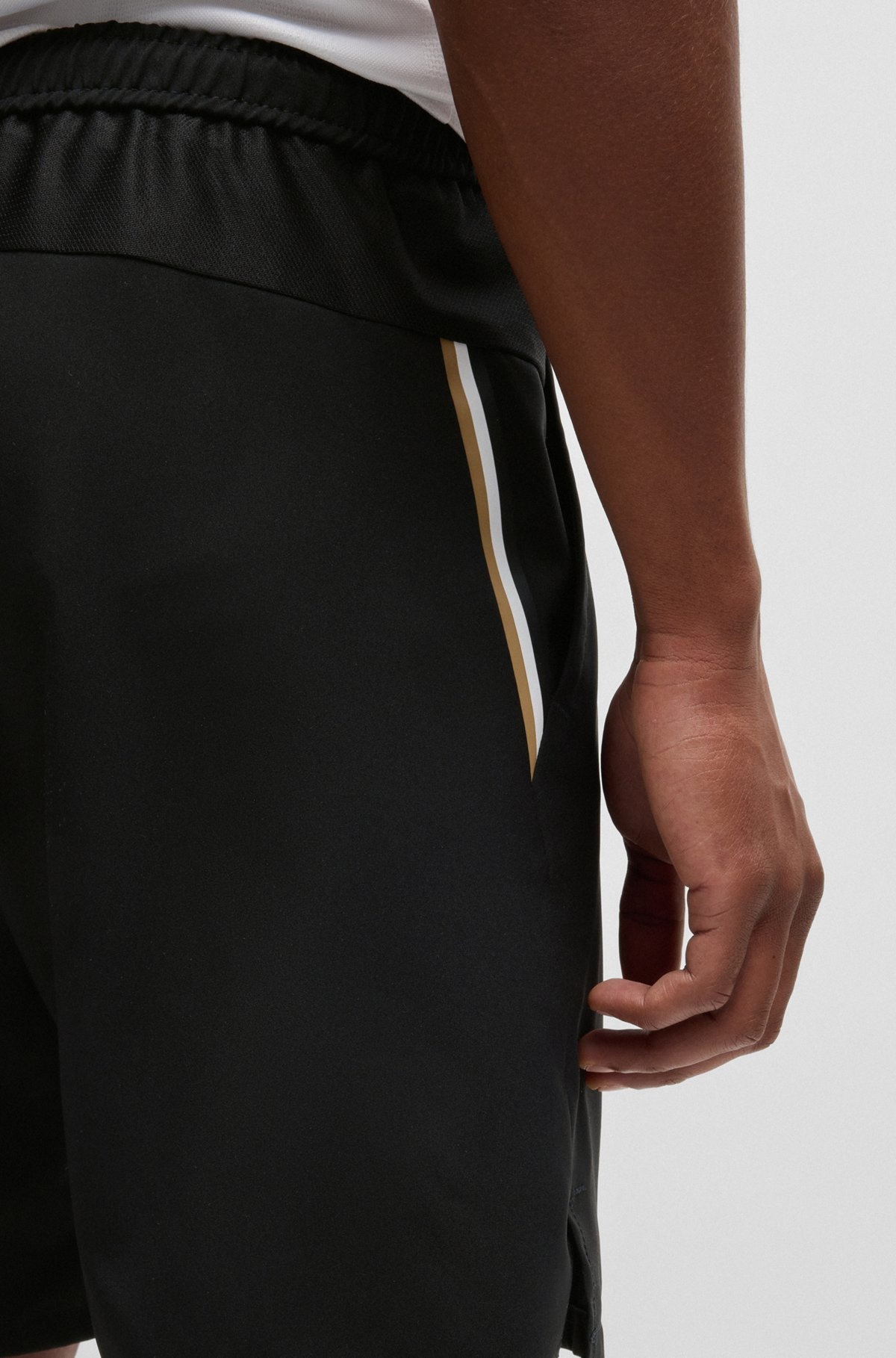 BOSS X MATTEO BERRETTINI SHORTS IN QUICK-DRY FABRIC - 5
