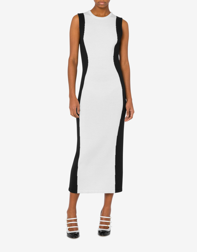 Moschino MERINO WOOL LONG DRESS outlook